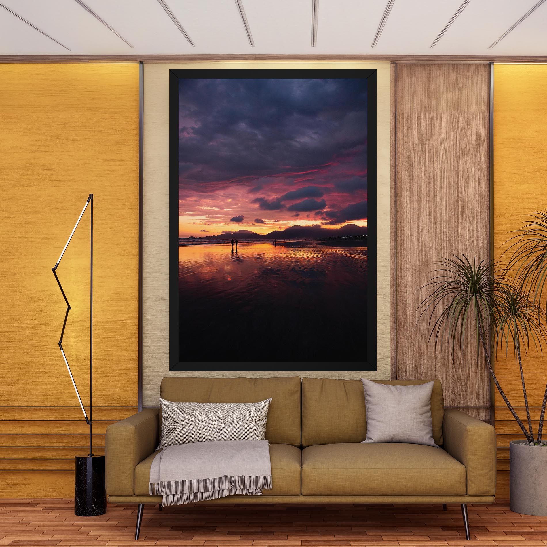 Beach At Sunset mockup 9
