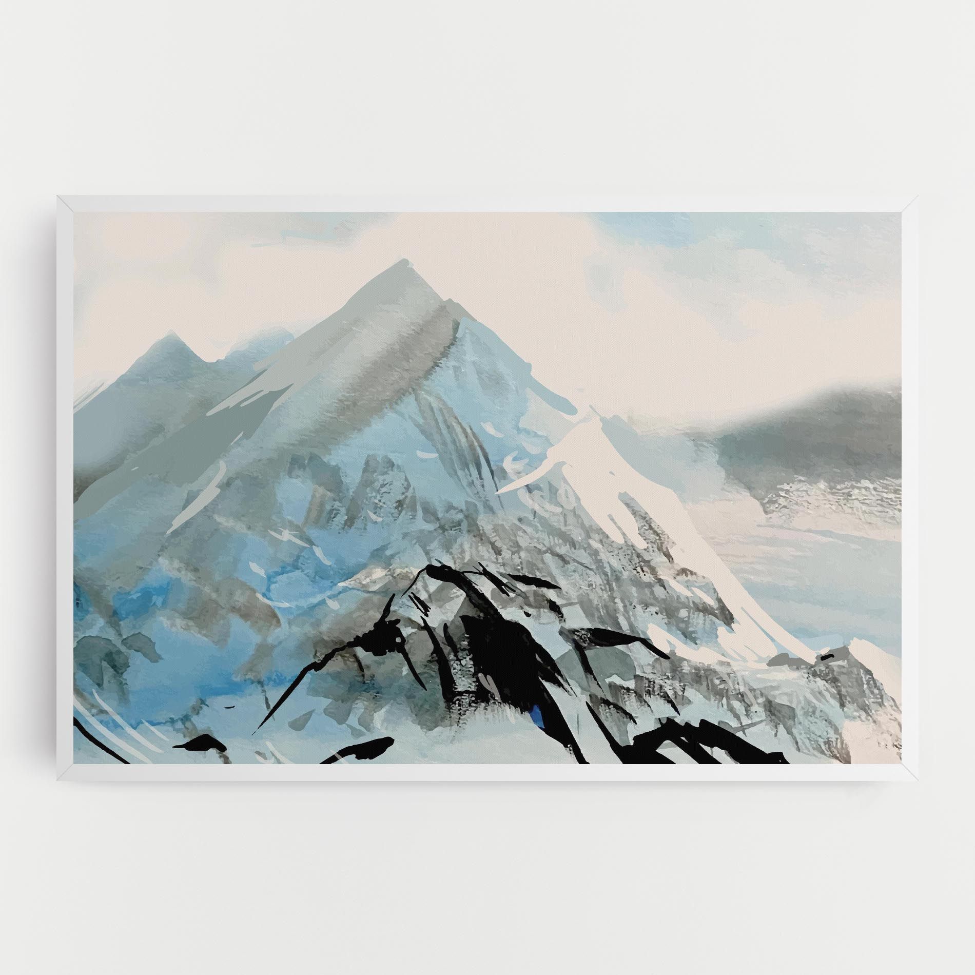 Blue Black Mountain mockup 0