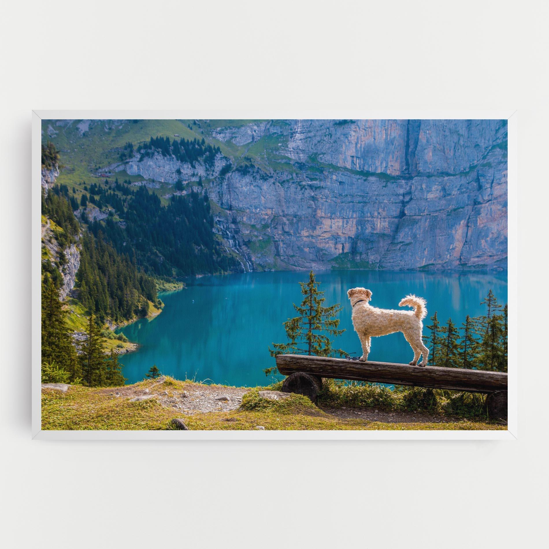 Tablou Canvas Dog mockup 0