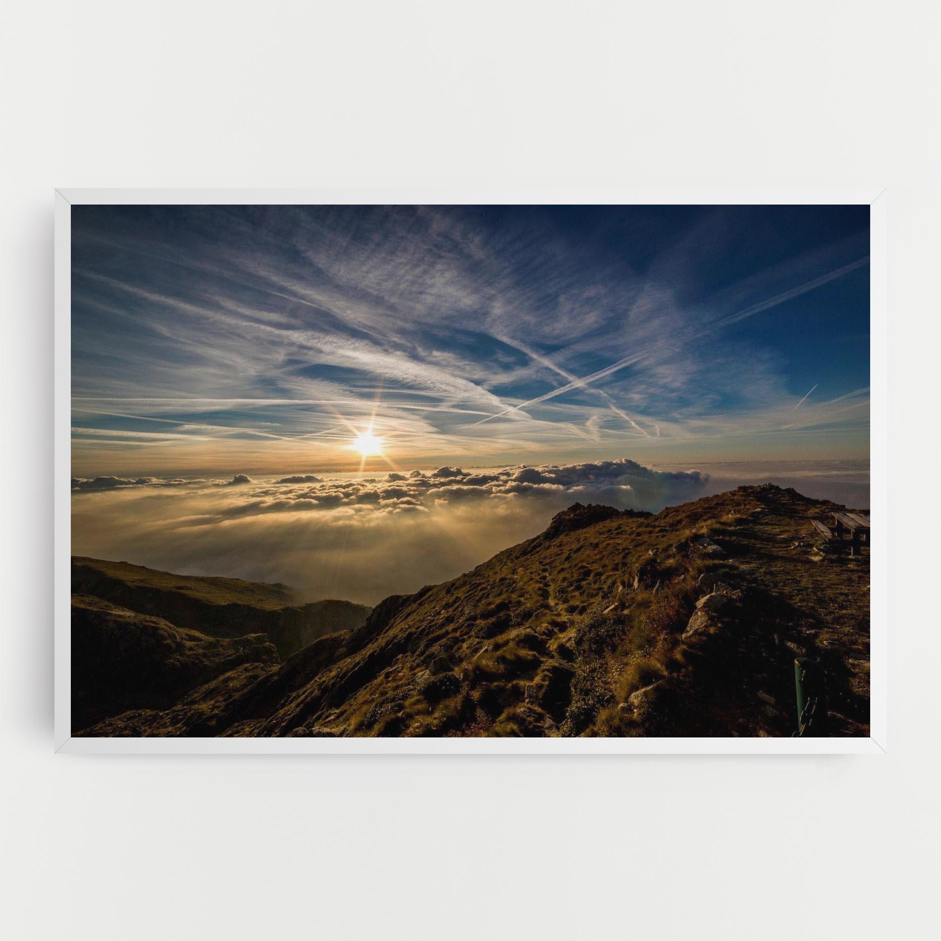 Tablou Canvas Over The Clouds mockup 0