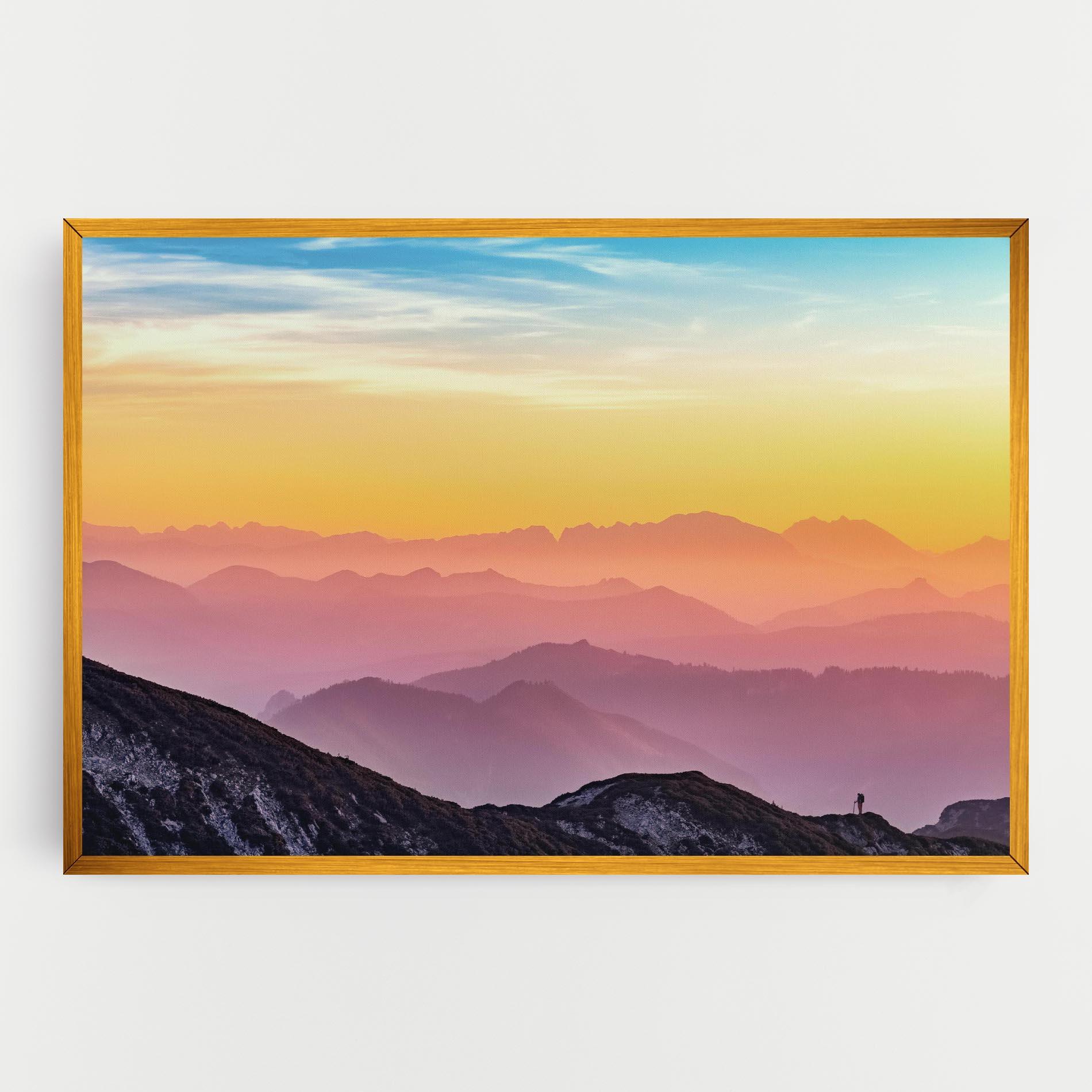 Tablou Canvas Pink Mist mockup 0