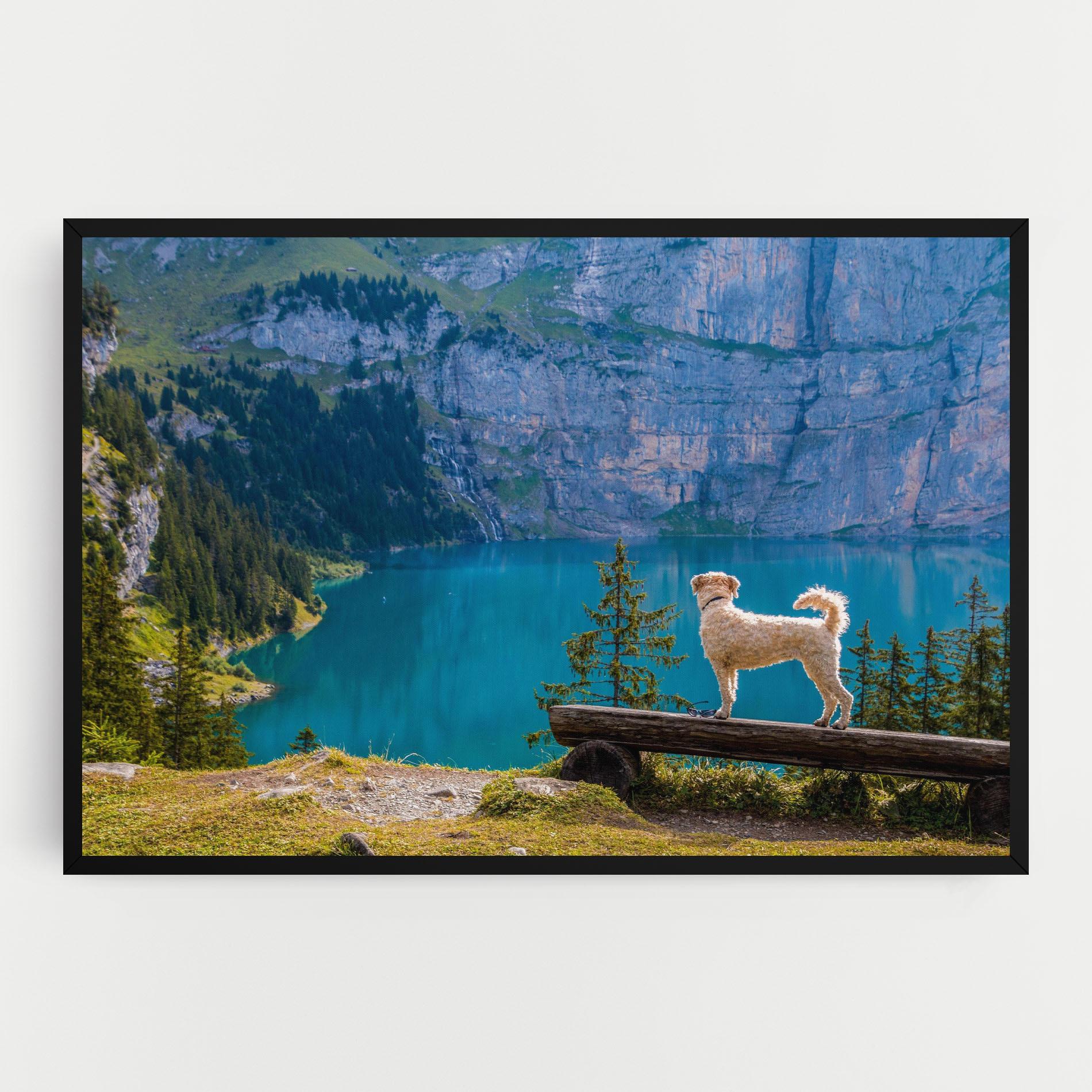 Tablou Canvas Dog mockup 0
