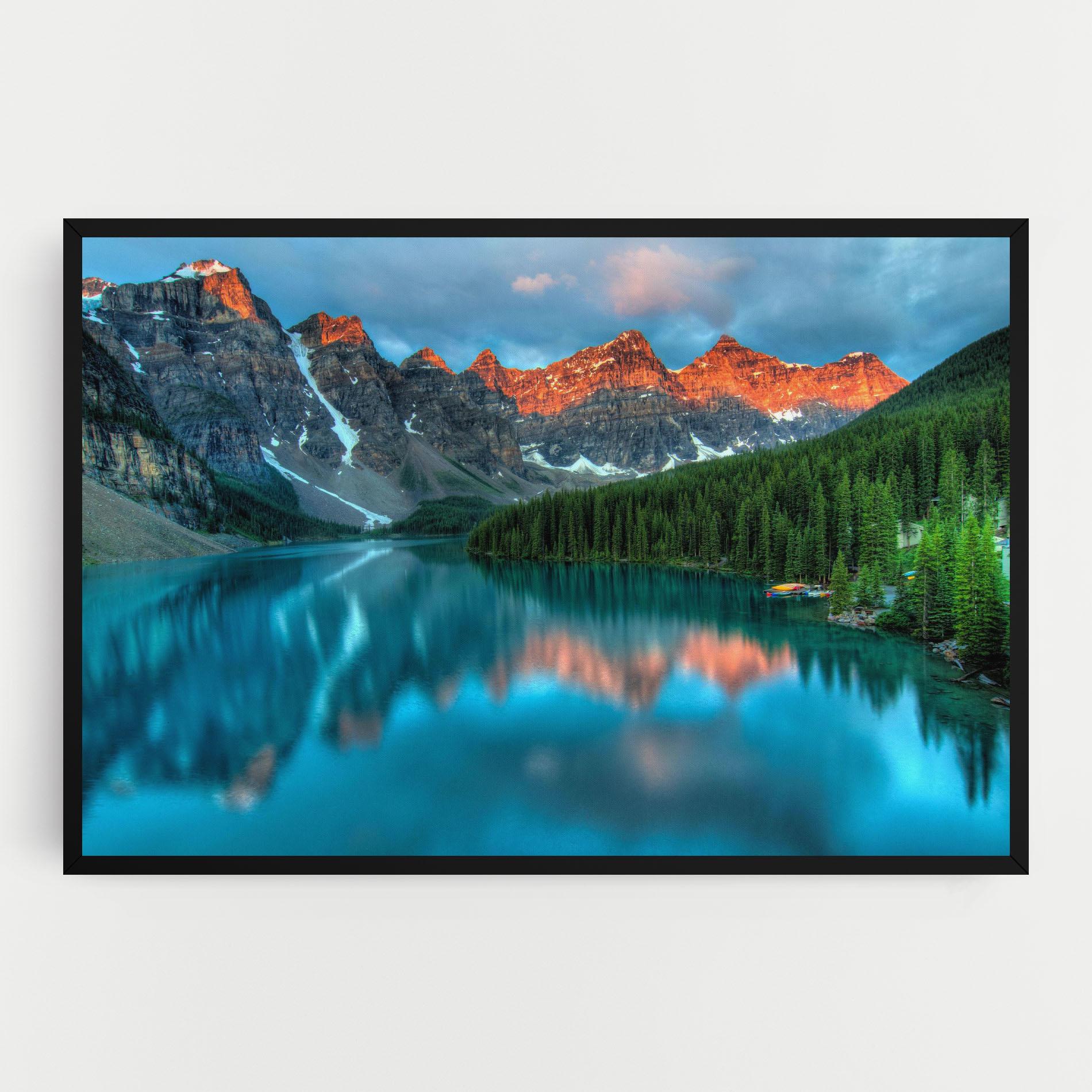 Tablou Canvas Lake Reflection mockup 0