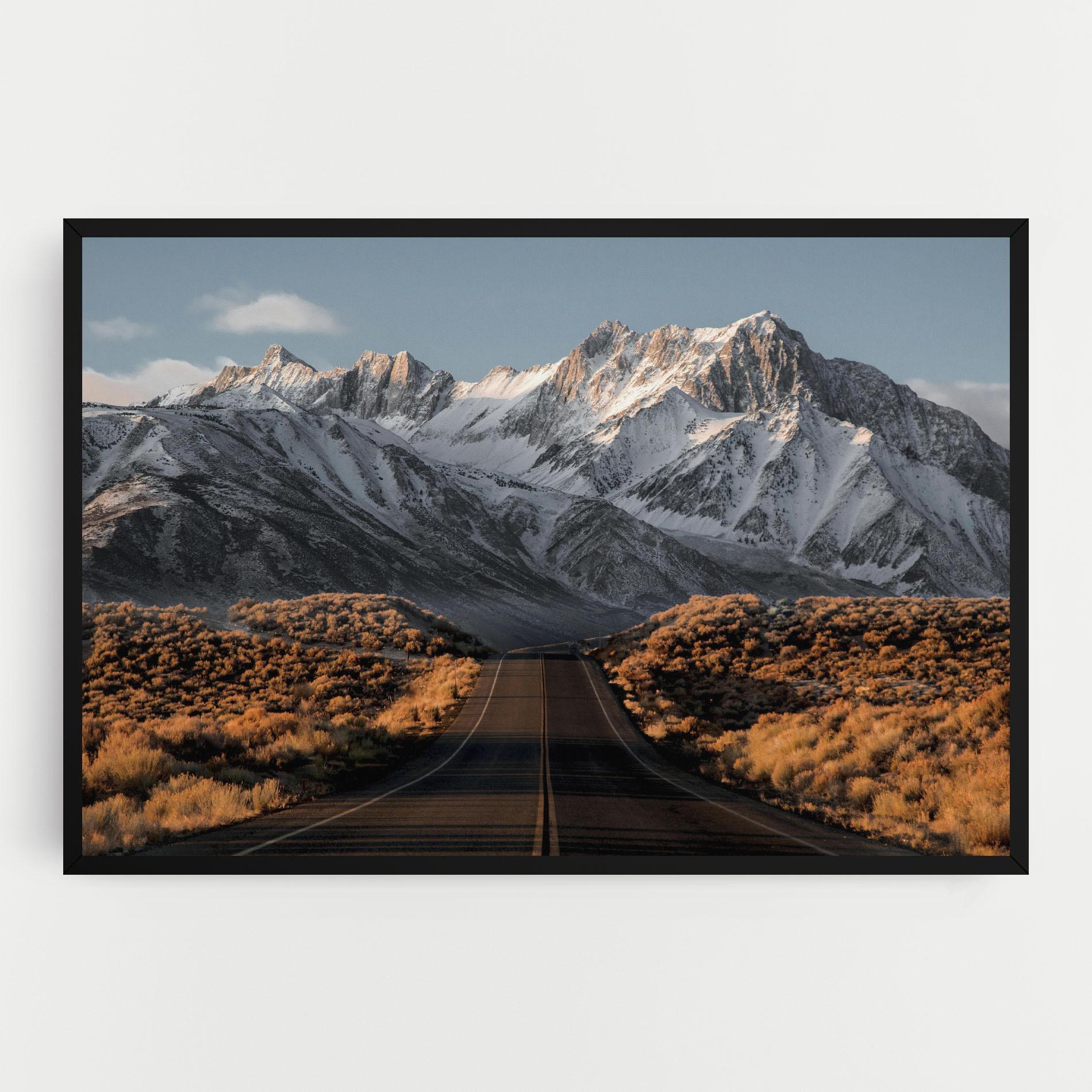 Tablou Canvas Nice Mountain Road mockup 0