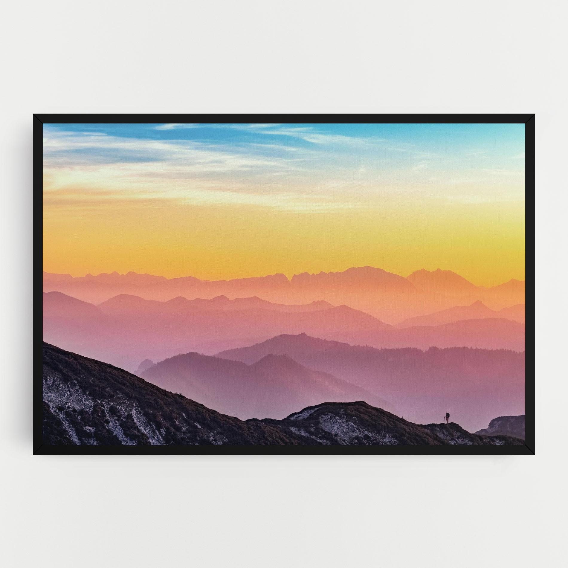 Tablou Canvas Pink Mist mockup 0