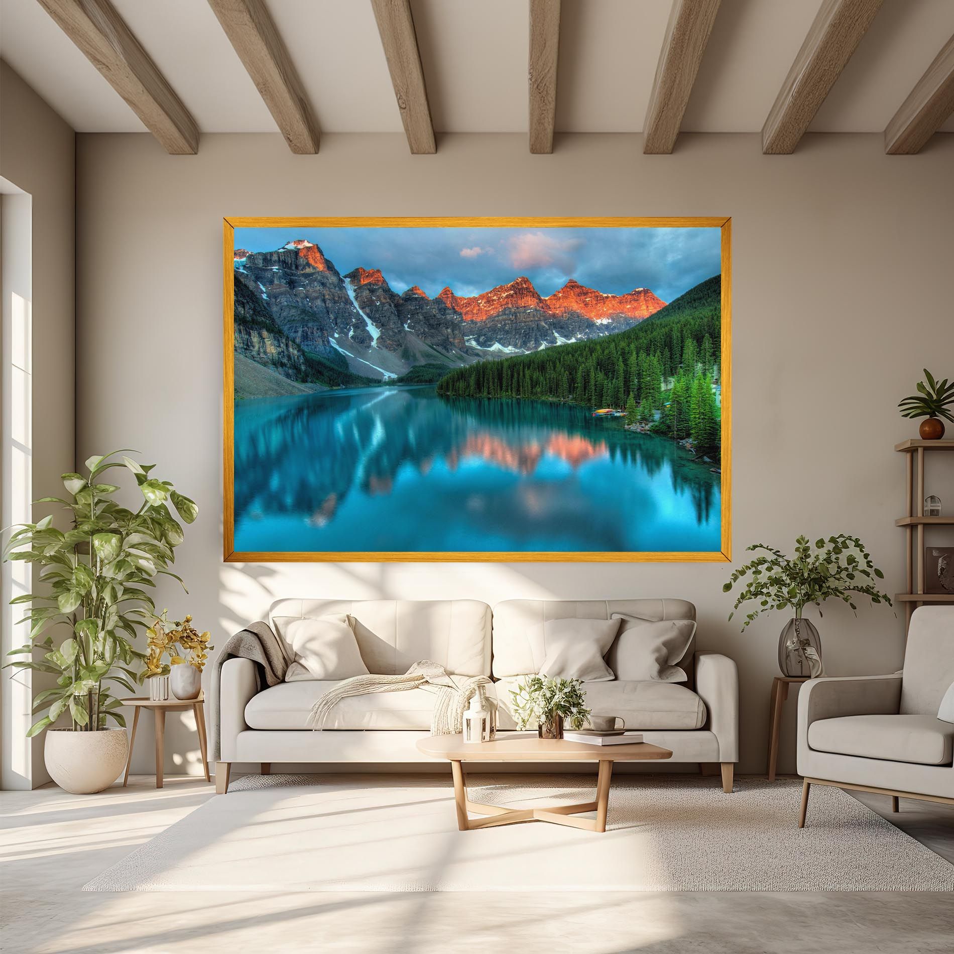 Lake Reflection mockup 6