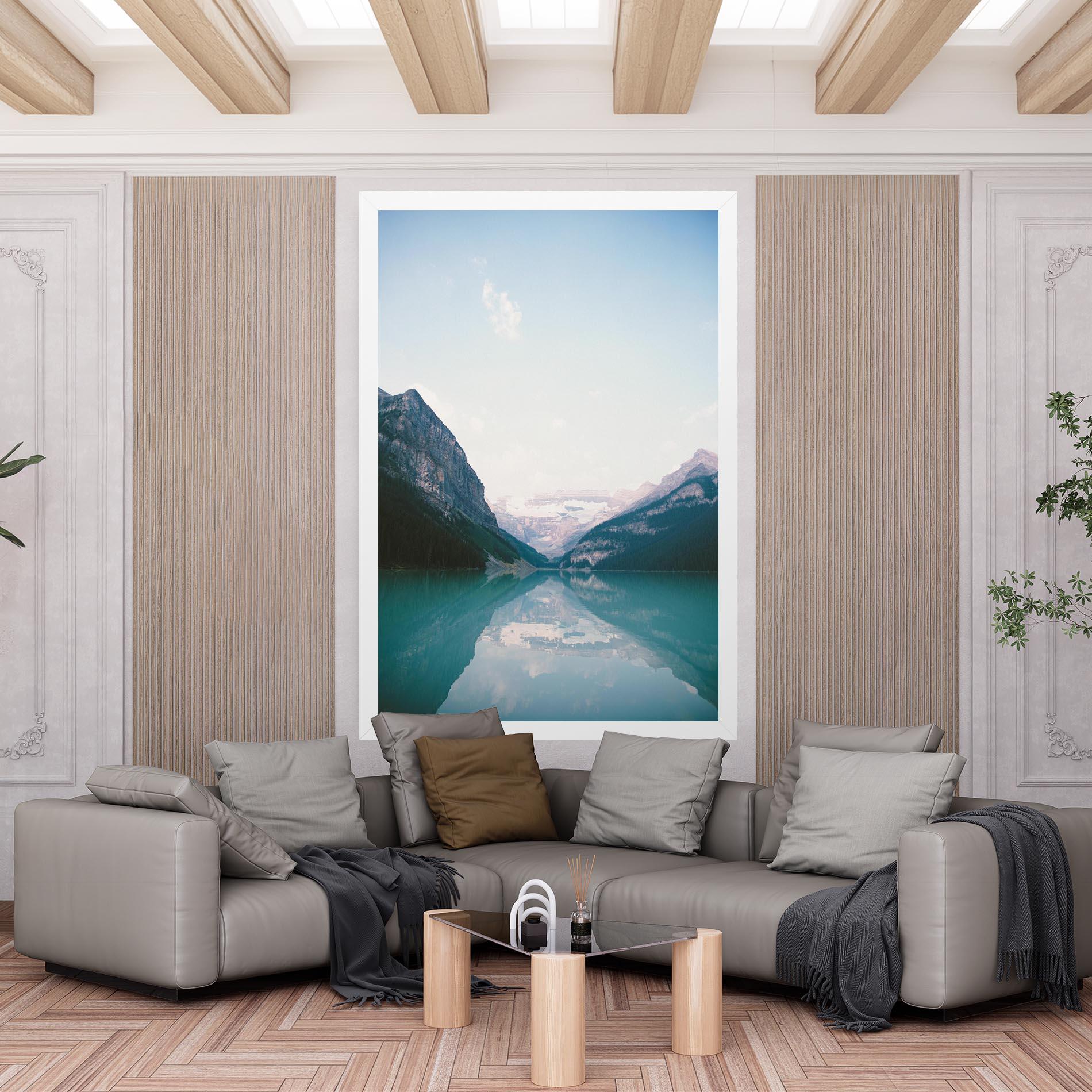 Tablou Canvas Mountain Valley mockup 6