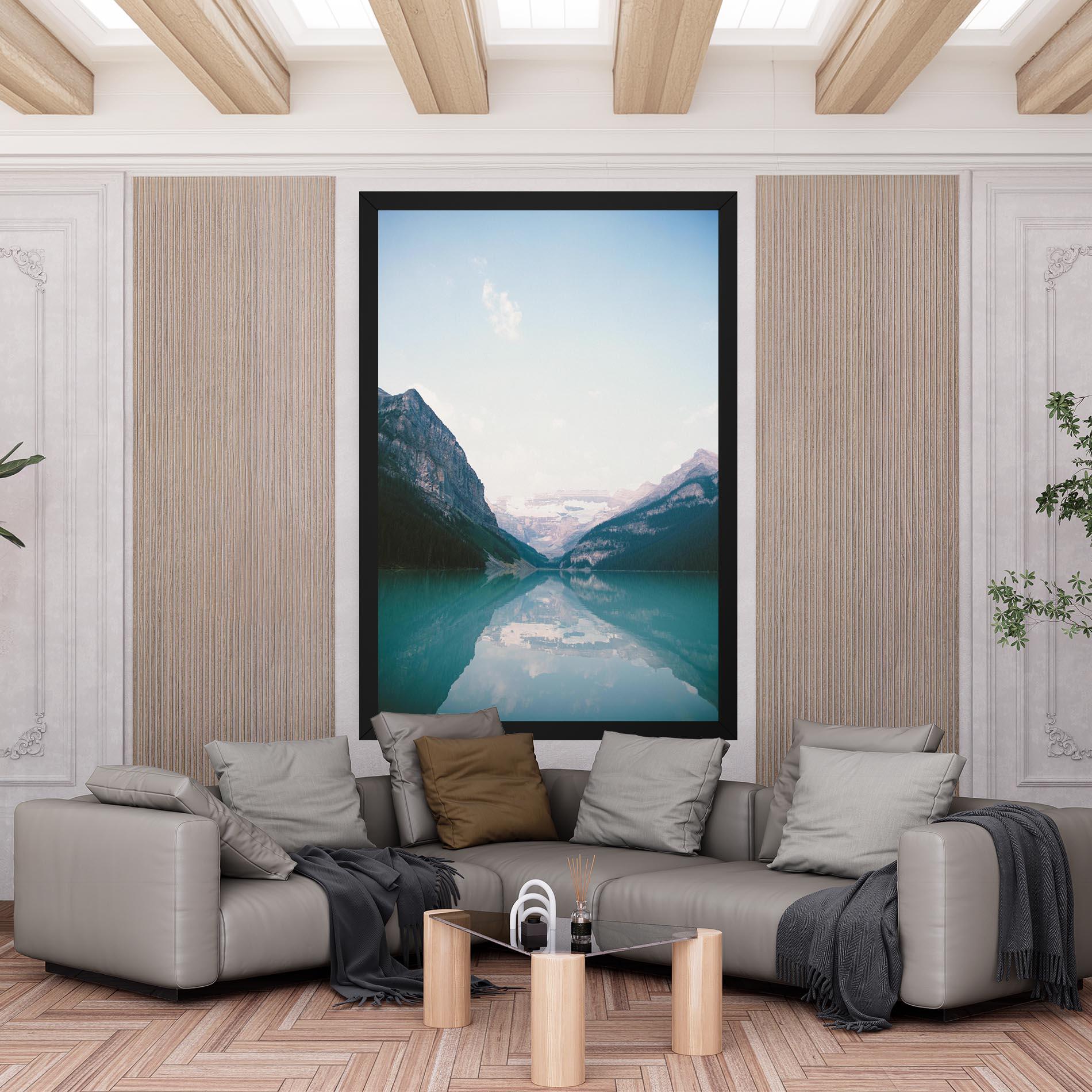 Tablou Canvas Mountain Valley mockup 6