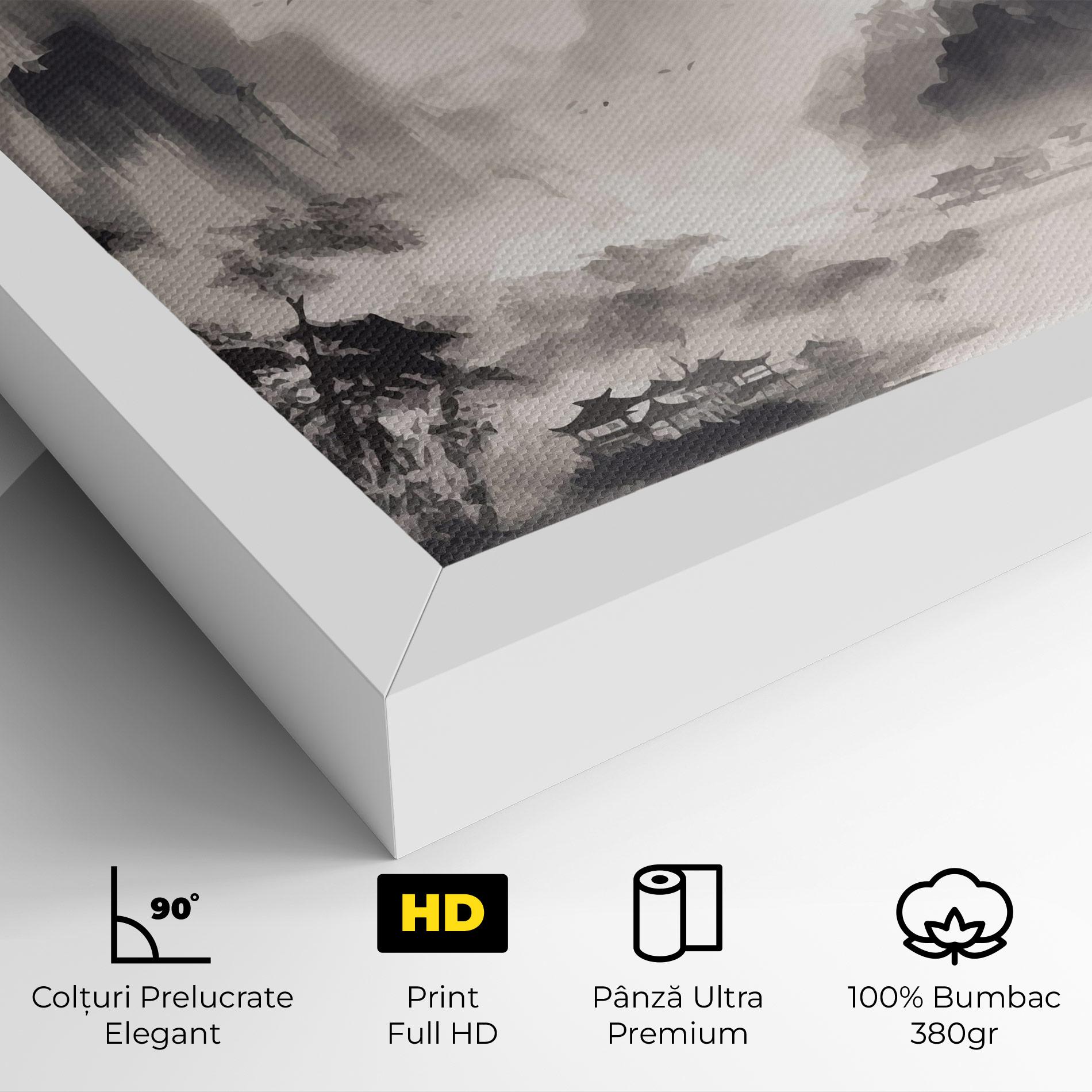 Tablou Canvas Far Away Mountain mockup 4
