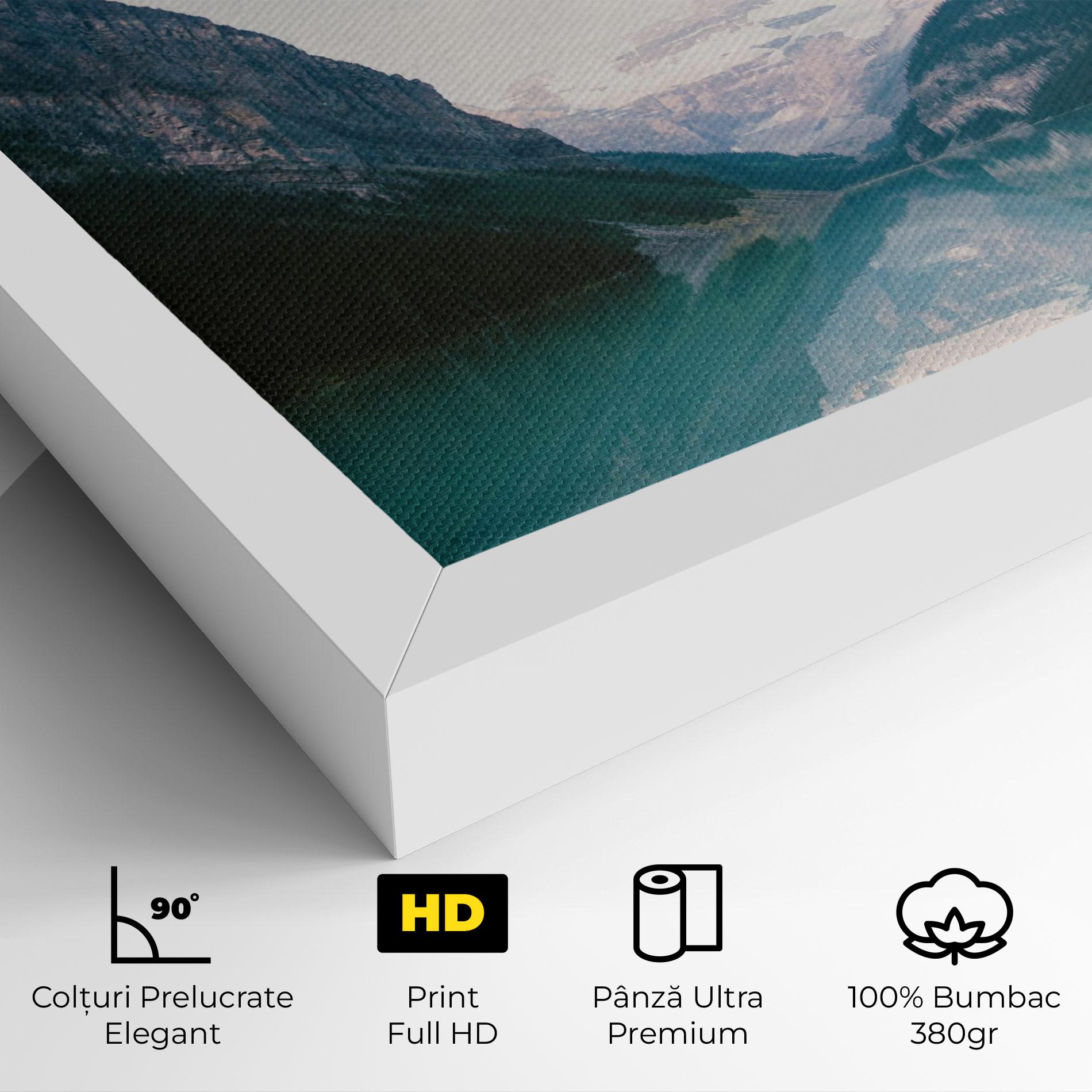 Tablou Canvas Mountain Valley mockup 4