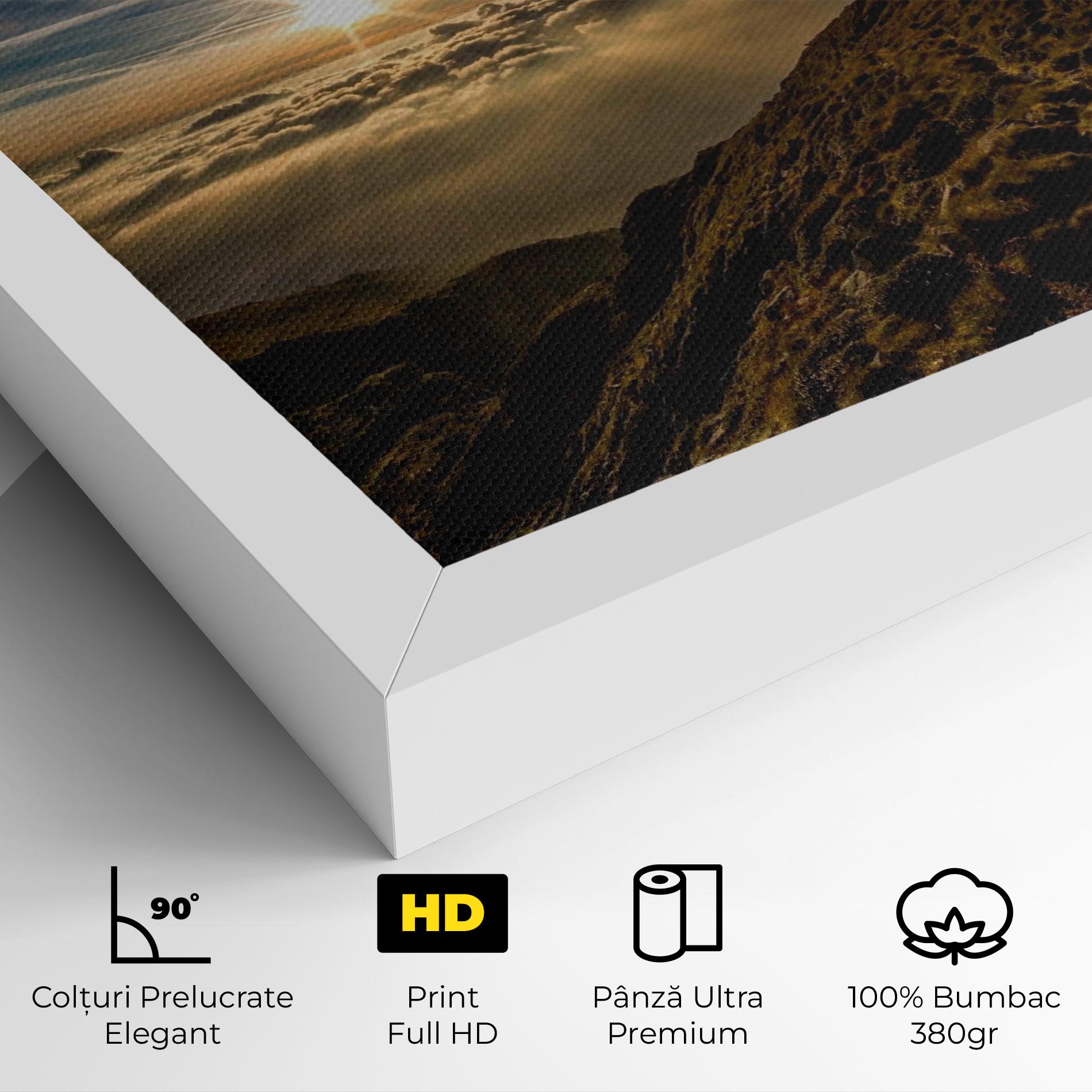 Tablou Canvas Over The Clouds mockup 4
