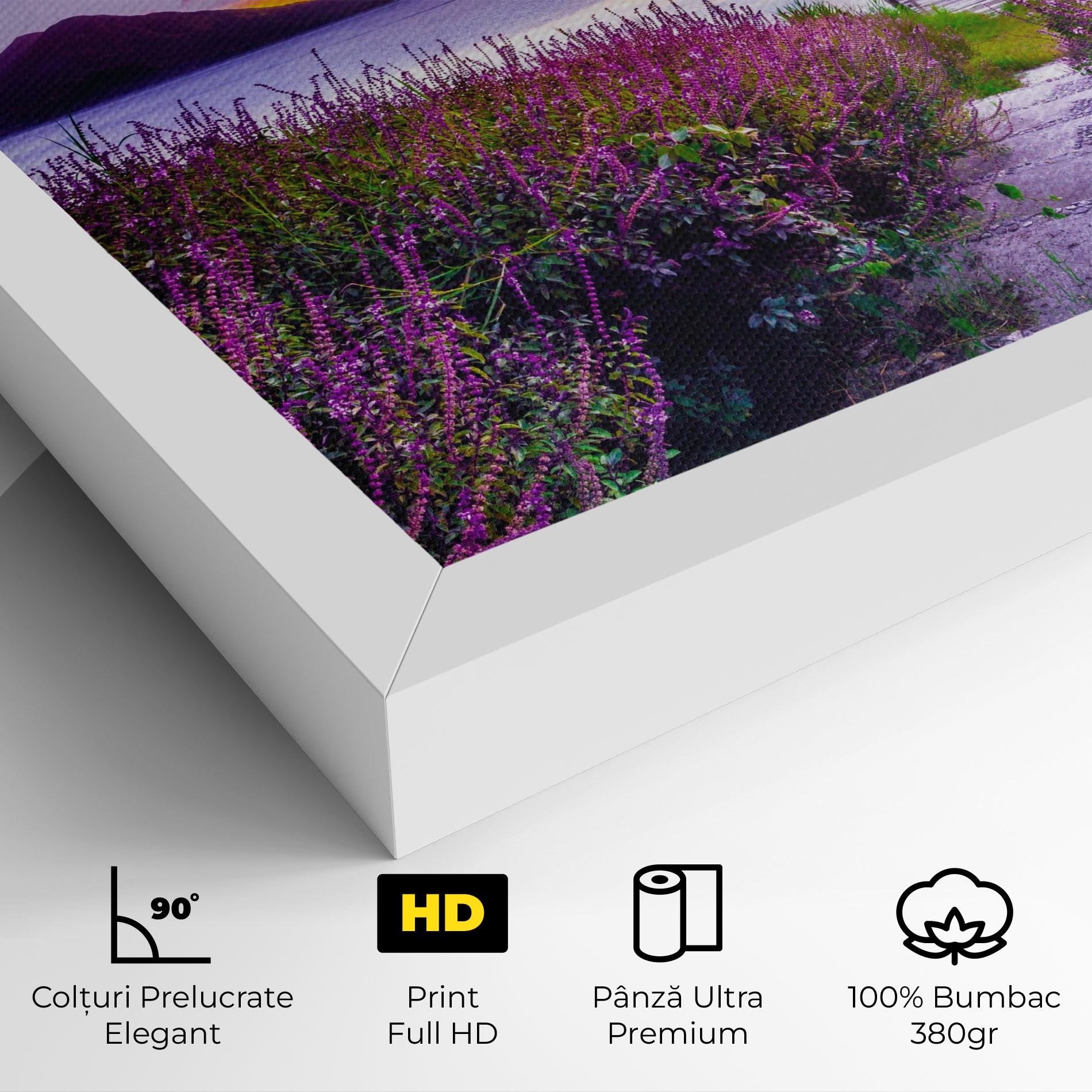 Tablou Canvas Purple Lake mockup 4