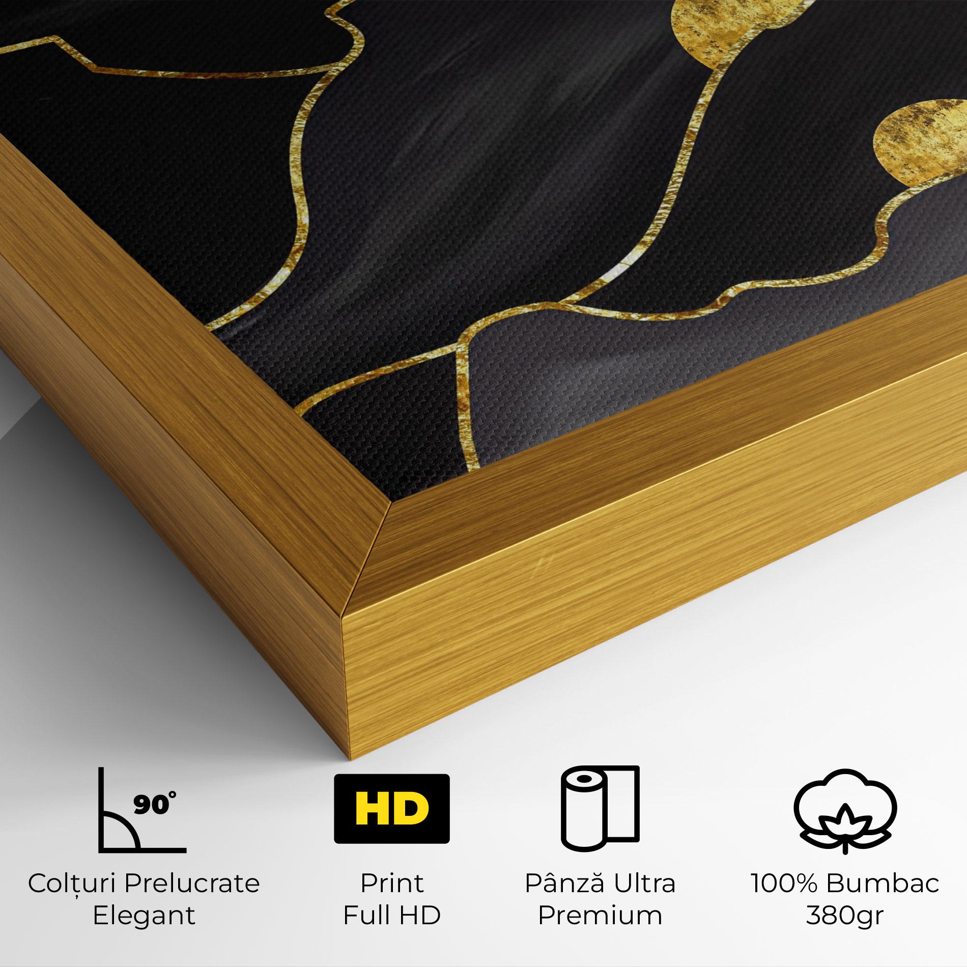 Tablou Canvas Black Moutains mockup 4