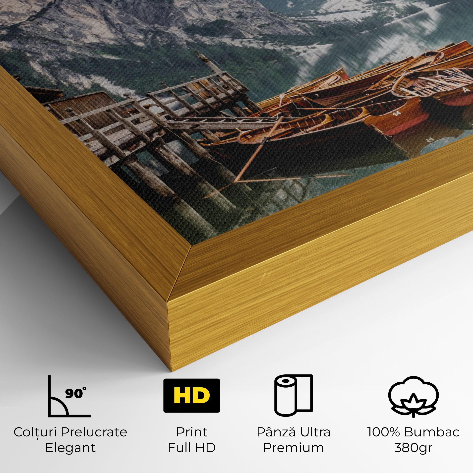 Tablou Canvas Cabin Lake mockup 4