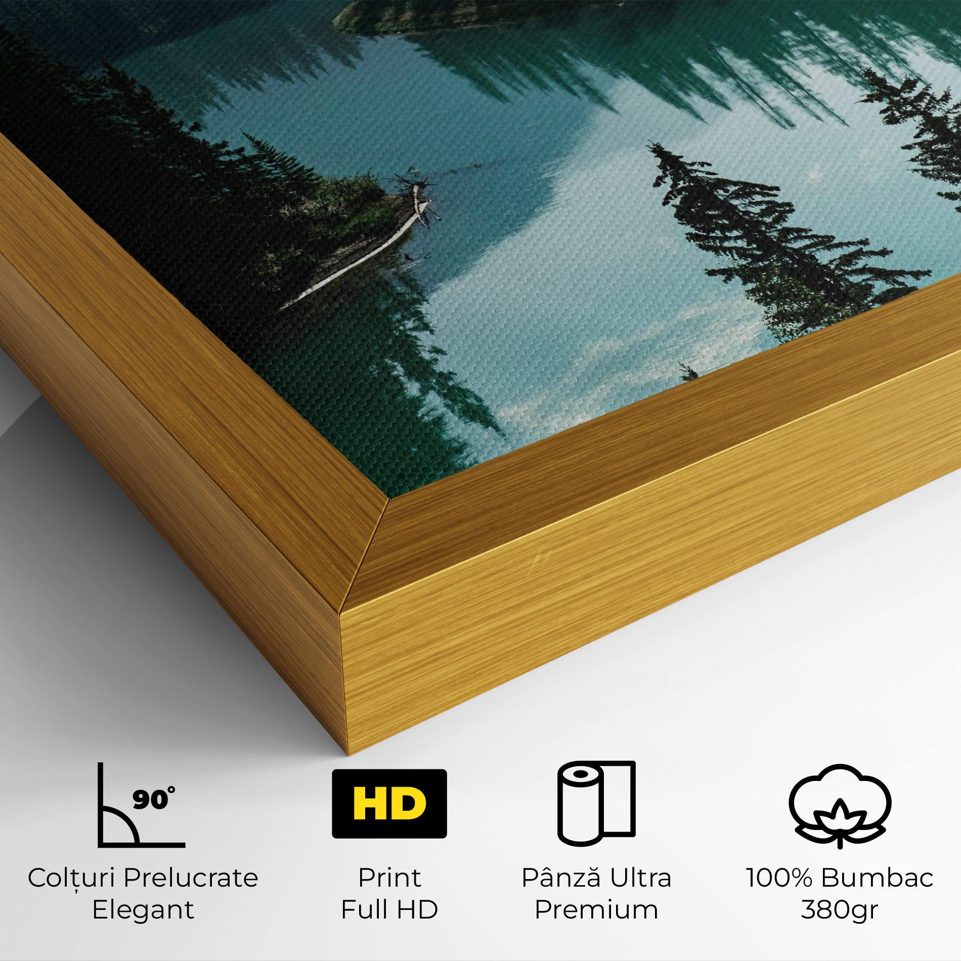 Tablou Canvas Crystal Lake mockup 4