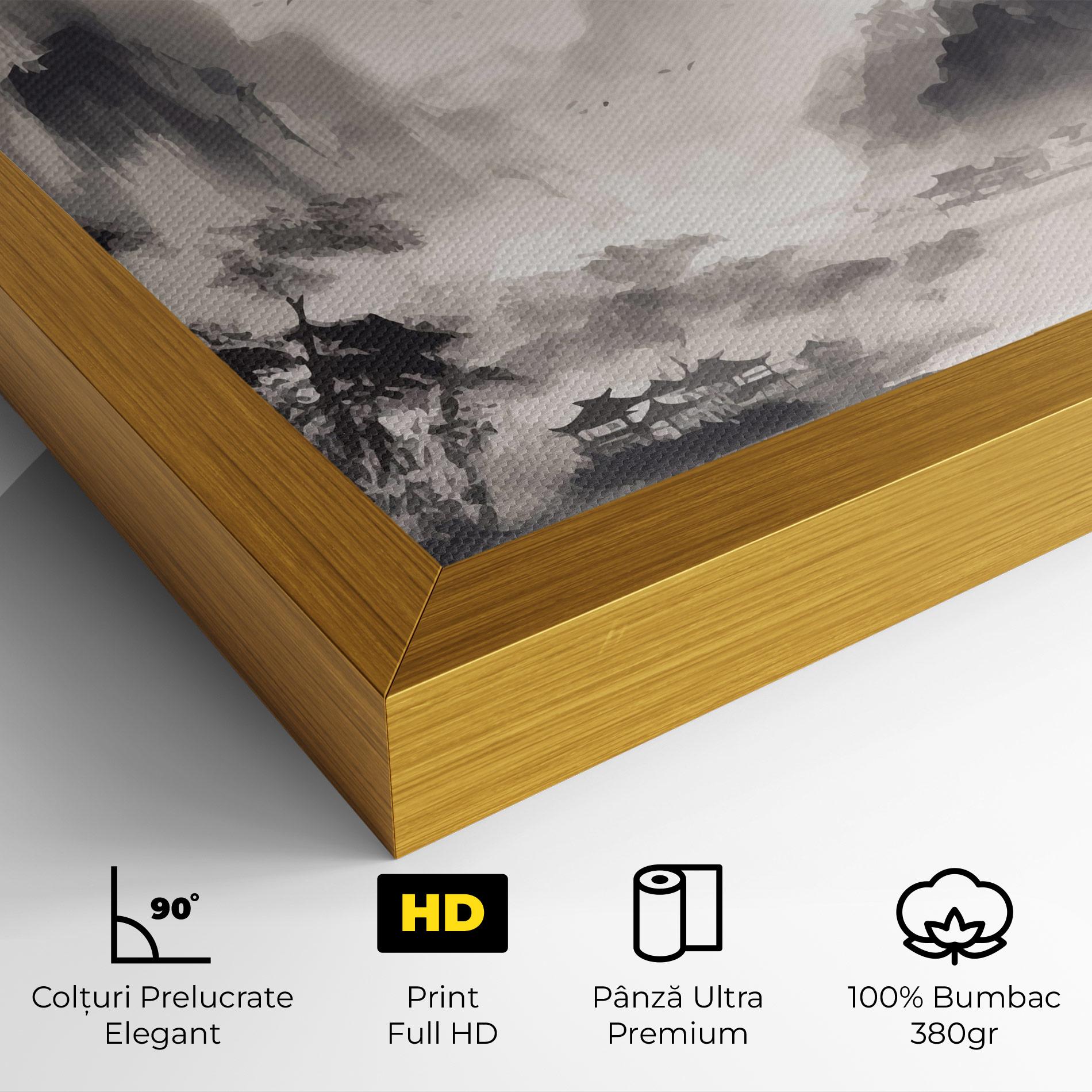 Tablou Canvas Far Away Mountain mockup 4