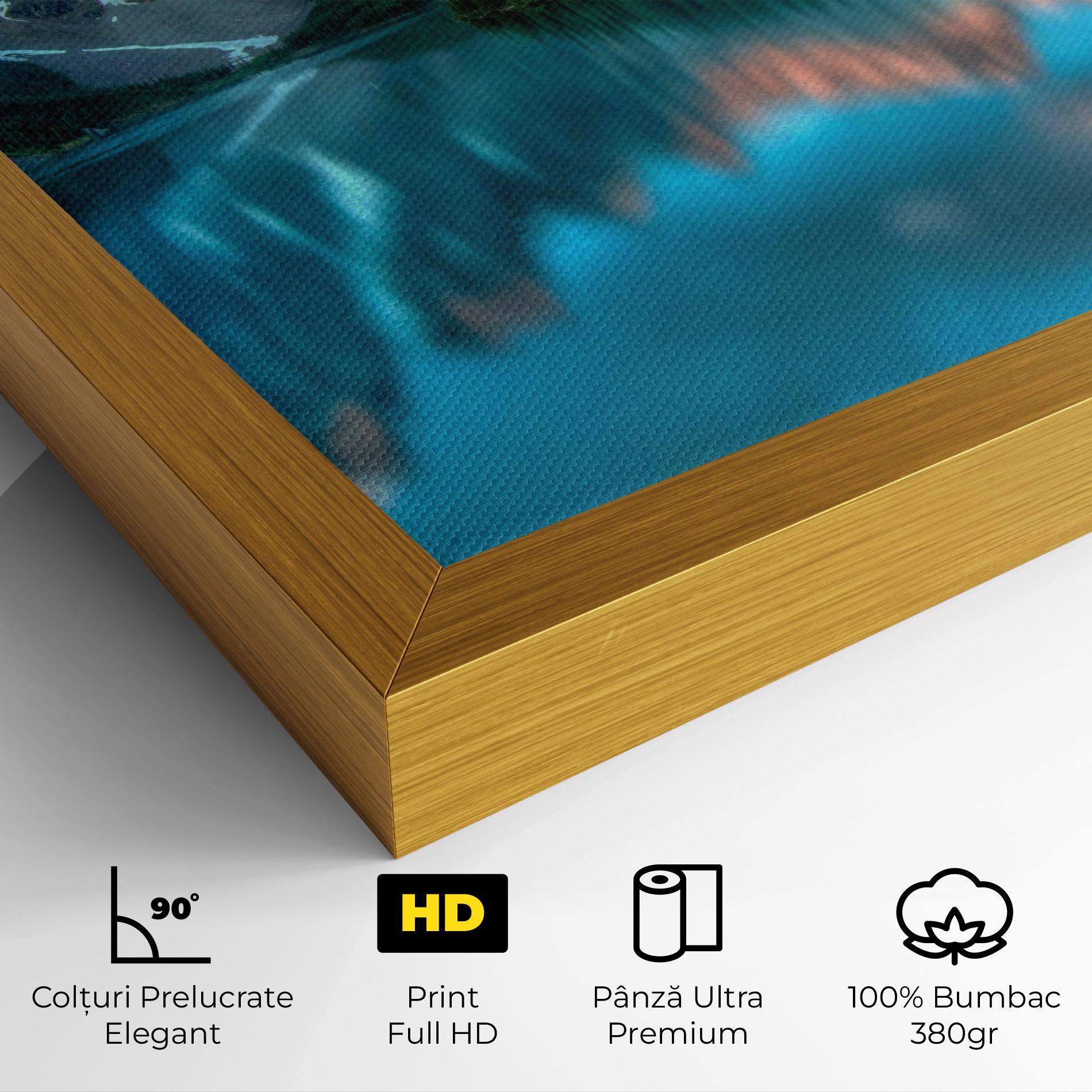 Tablou Canvas Lake Reflection mockup 4