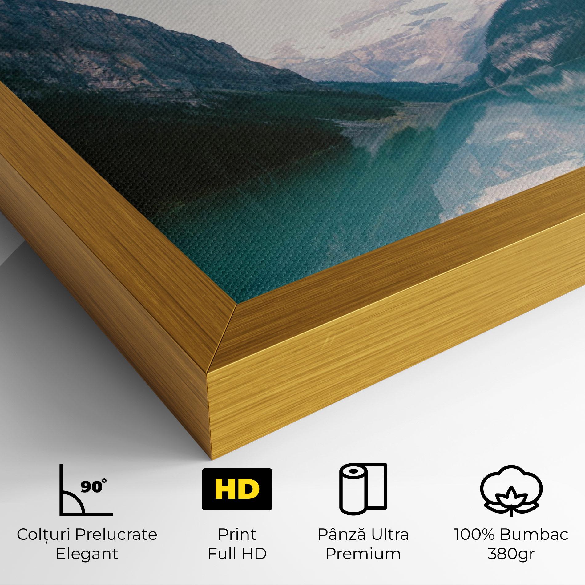 Tablou Canvas Mountain Valley mockup 4