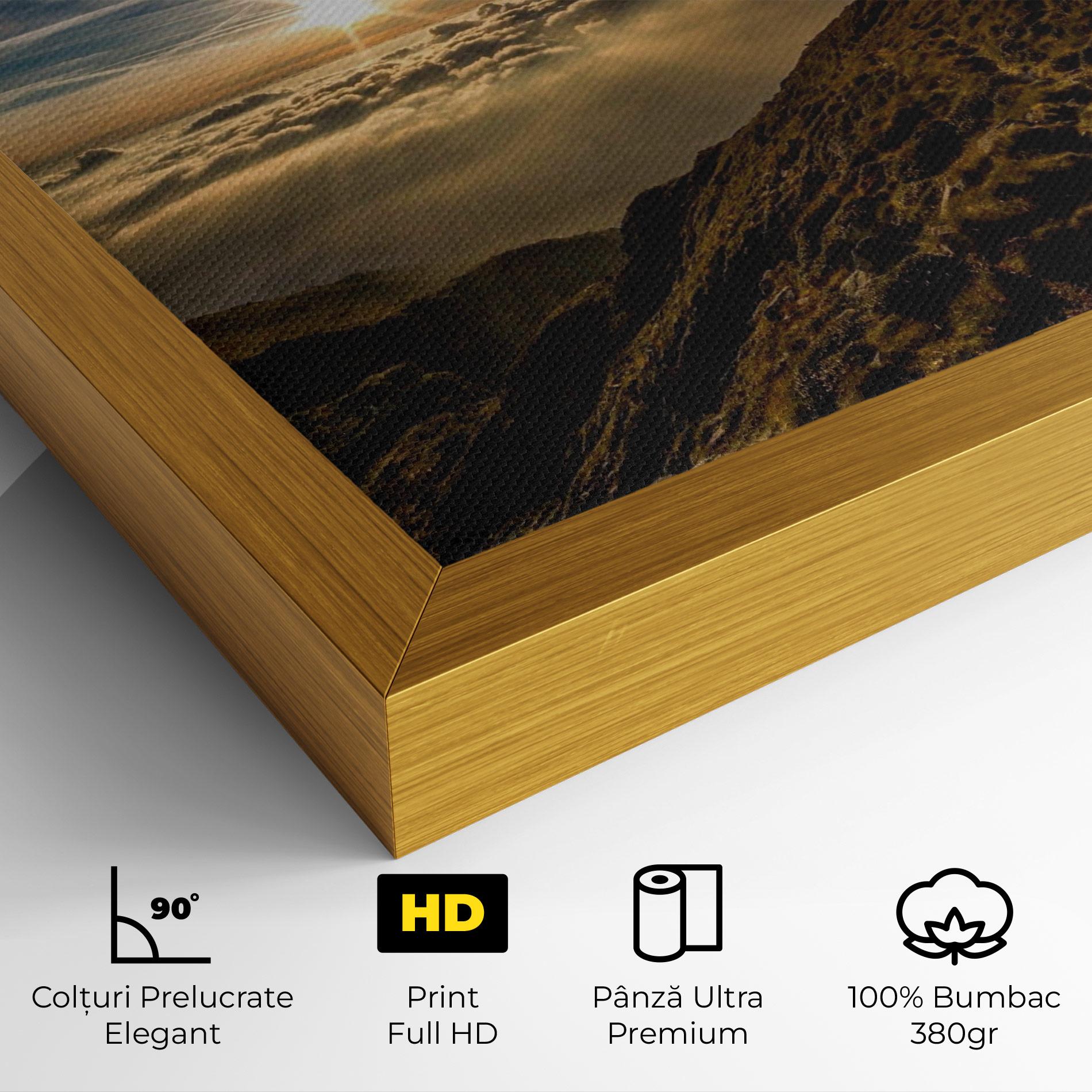 Tablou Canvas Over The Clouds mockup 4