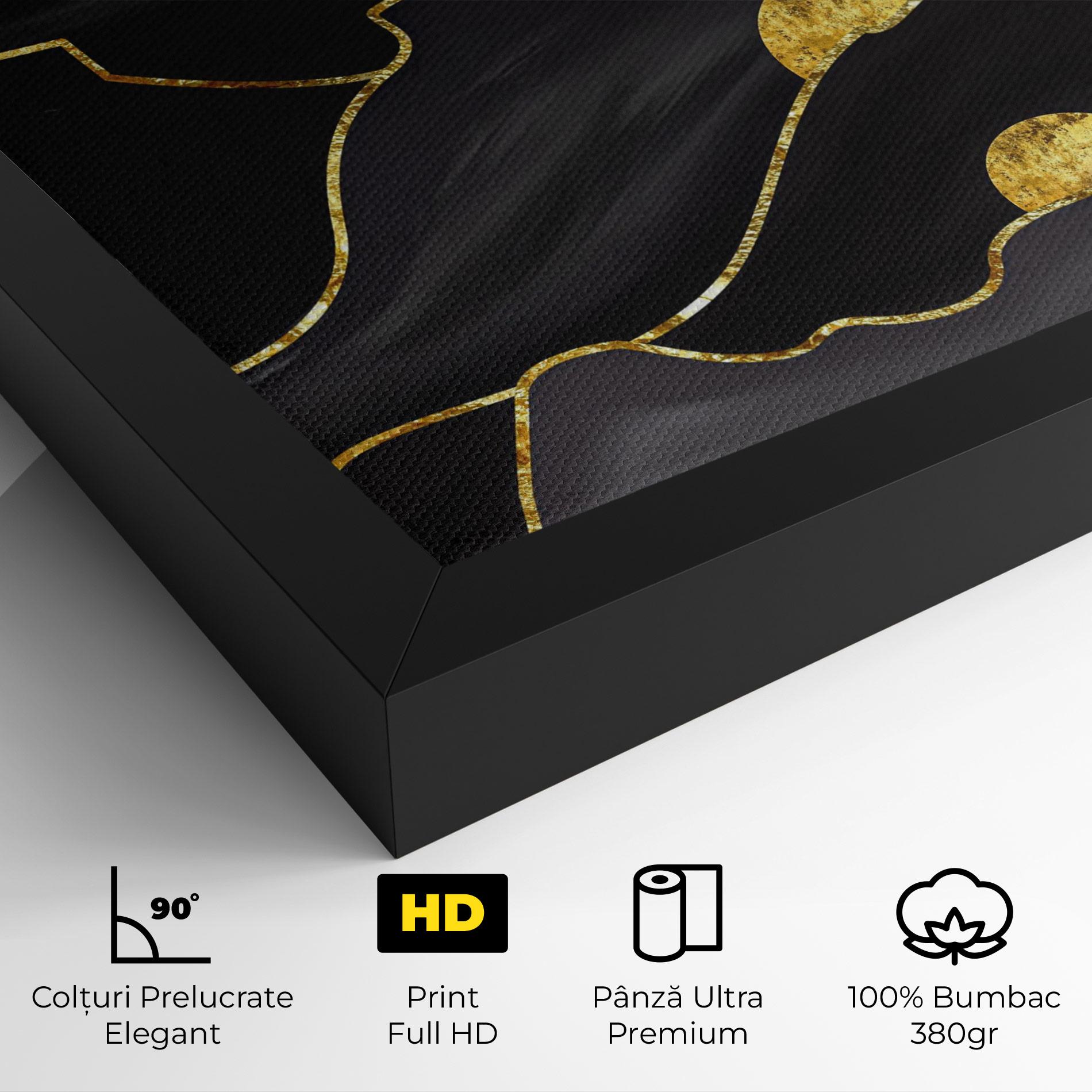 Tablou Canvas Black Moutains mockup 4