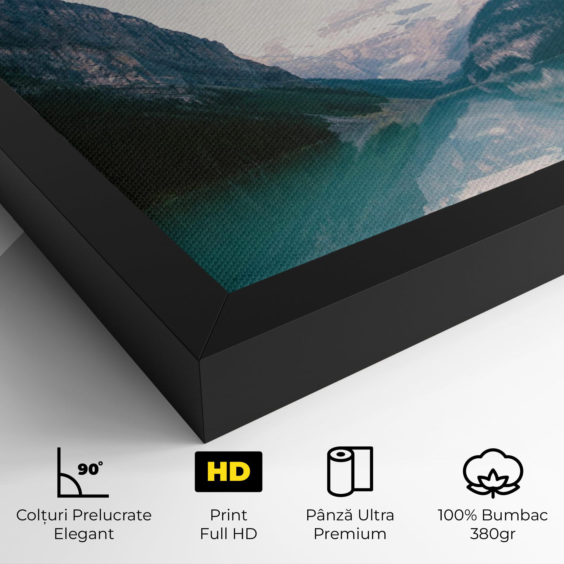Tablou Canvas Mountain Valley mockup 4