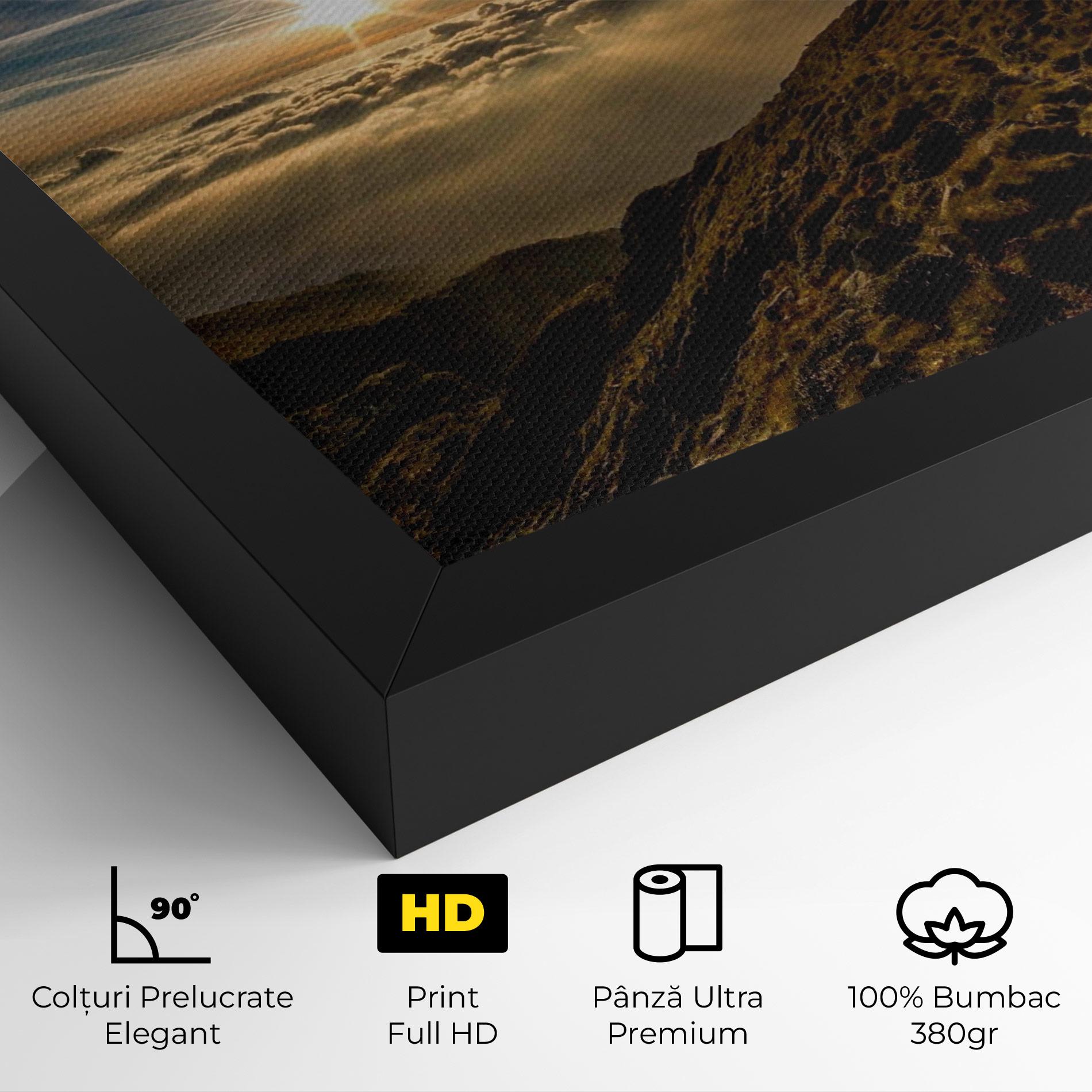 Tablou Canvas Over The Clouds mockup 4