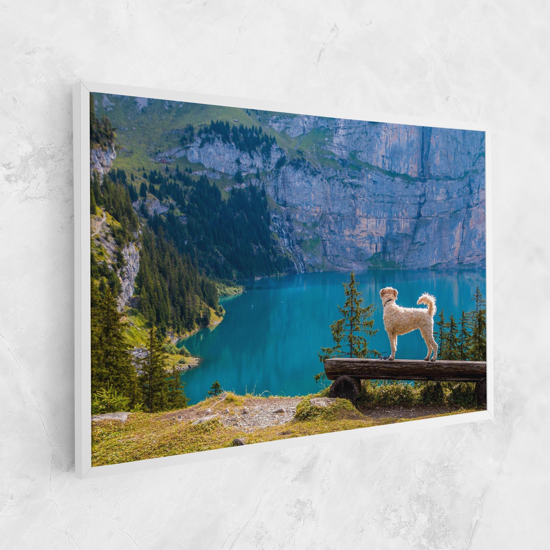 Tablou Canvas Dog mockup 1