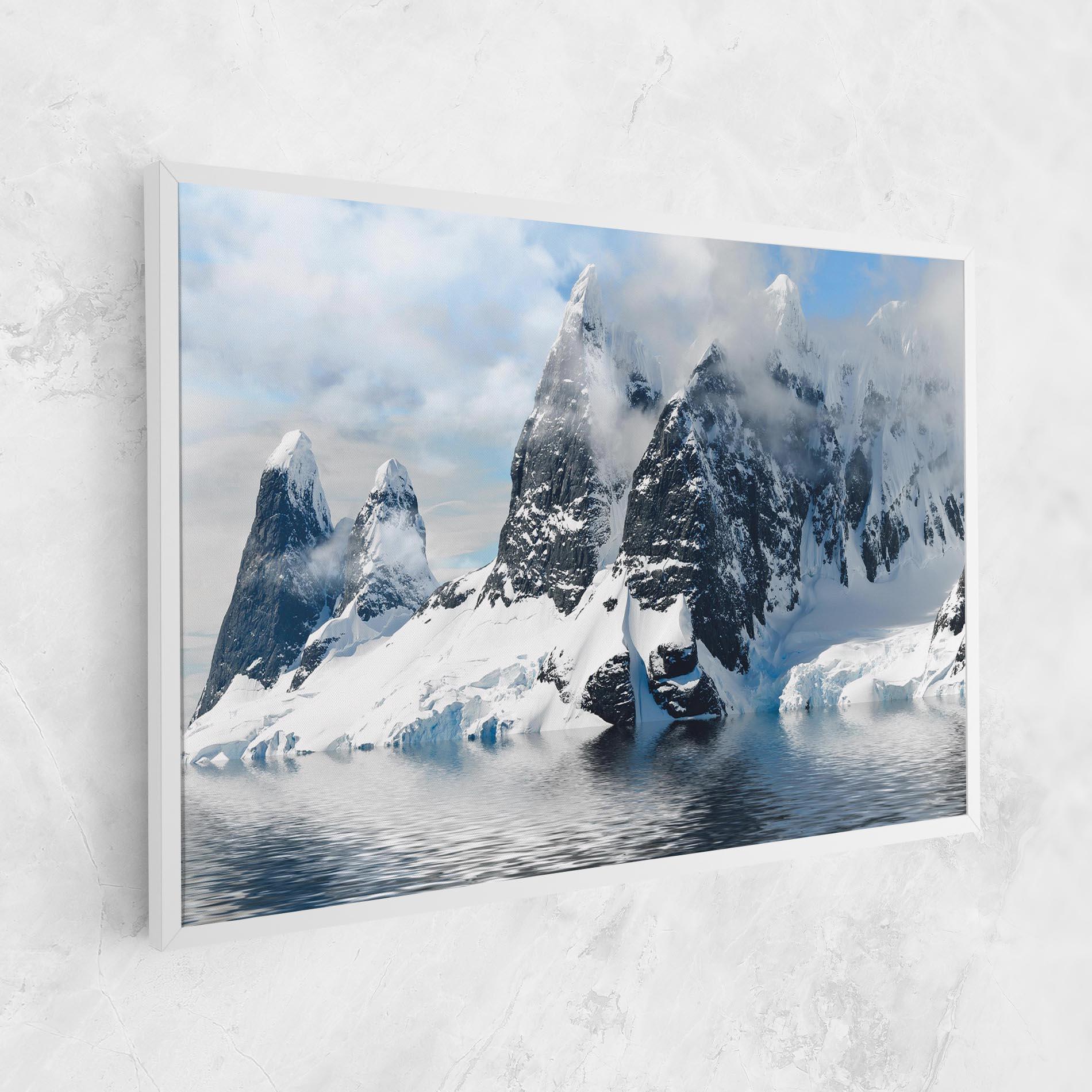 Tablou Canvas Glacial Mountains mockup 1