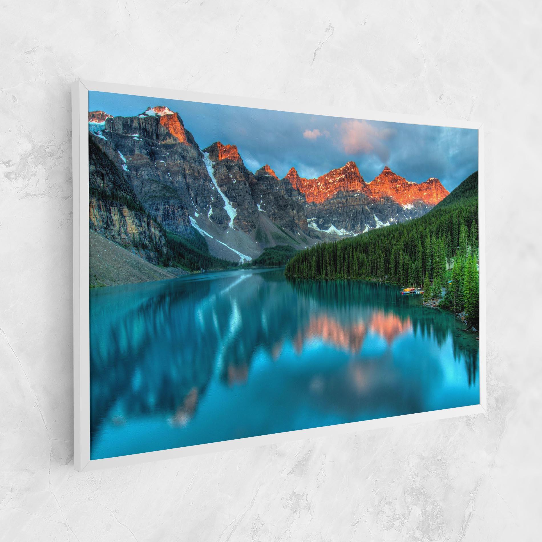 Tablou Canvas Lake Reflection mockup 1