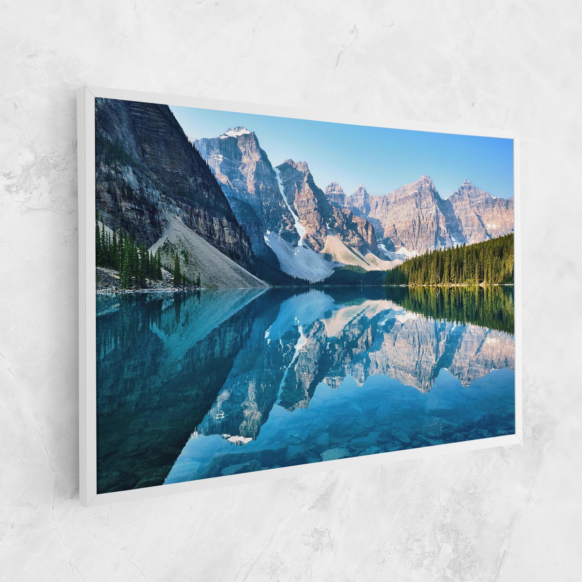Tablou Canvas Mountain Crystal Lake mockup 1