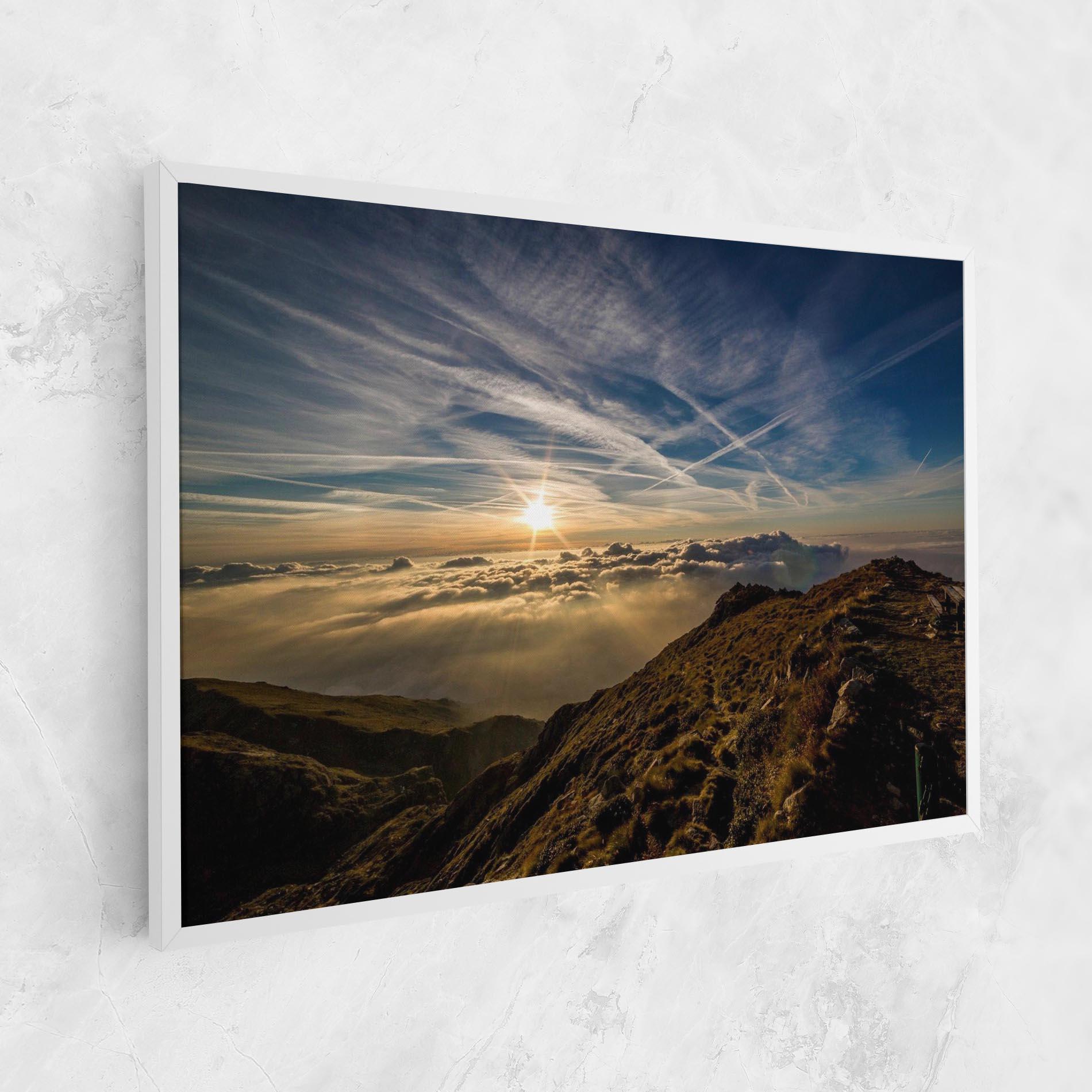 Tablou Canvas Over The Clouds mockup 1