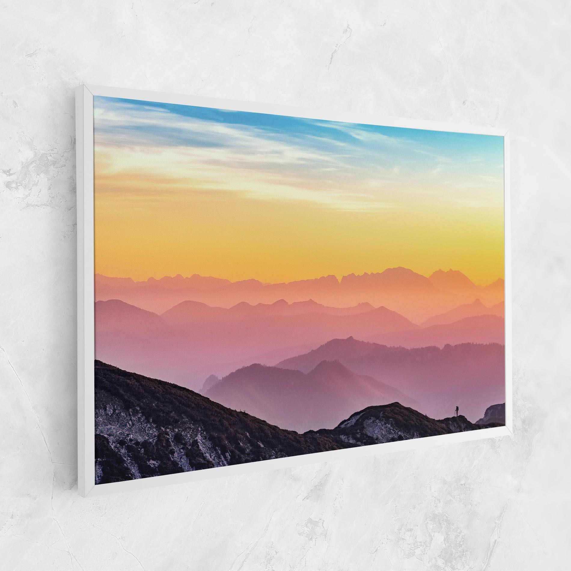 Tablou Canvas Pink Mist mockup 1