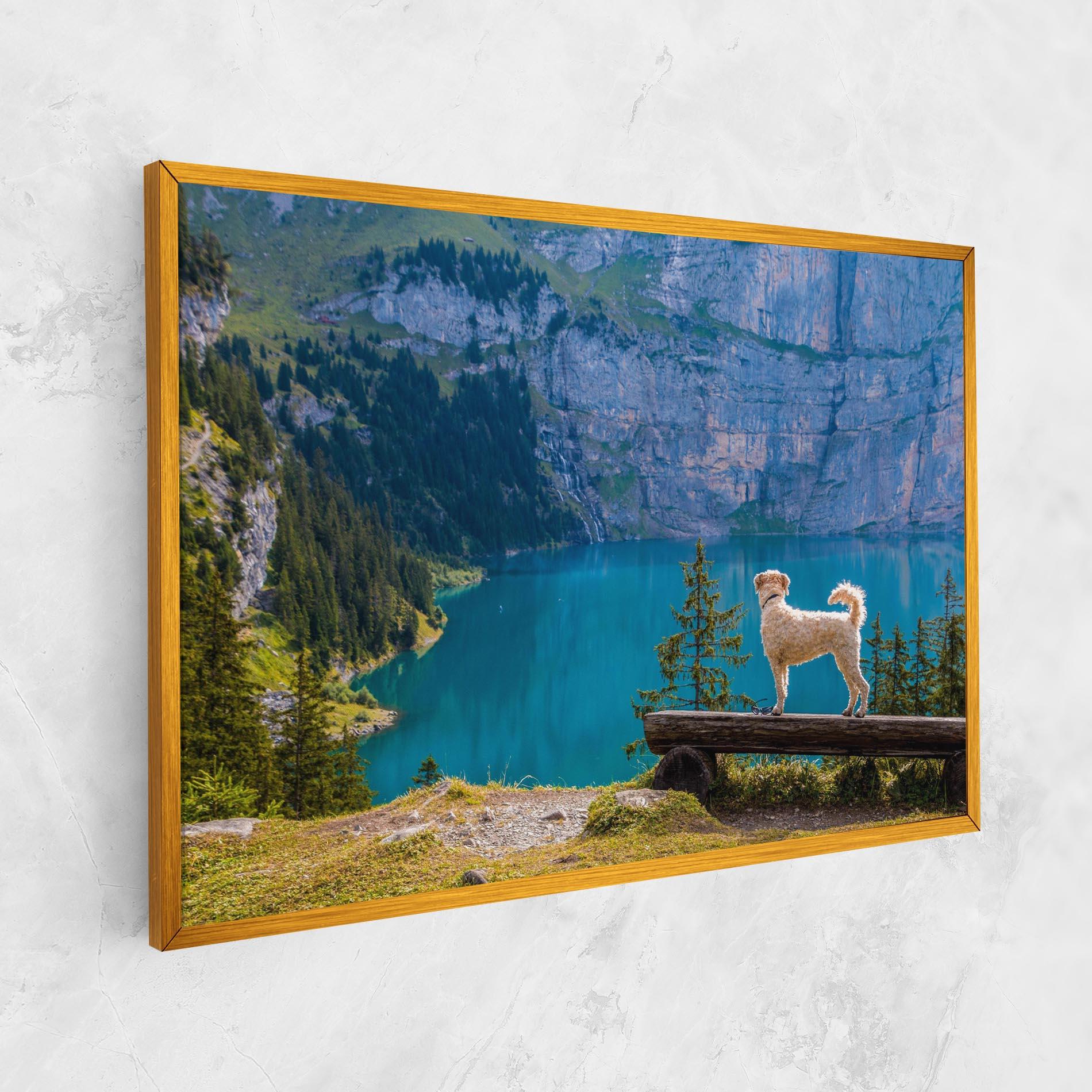 Tablou Canvas Dog mockup 1