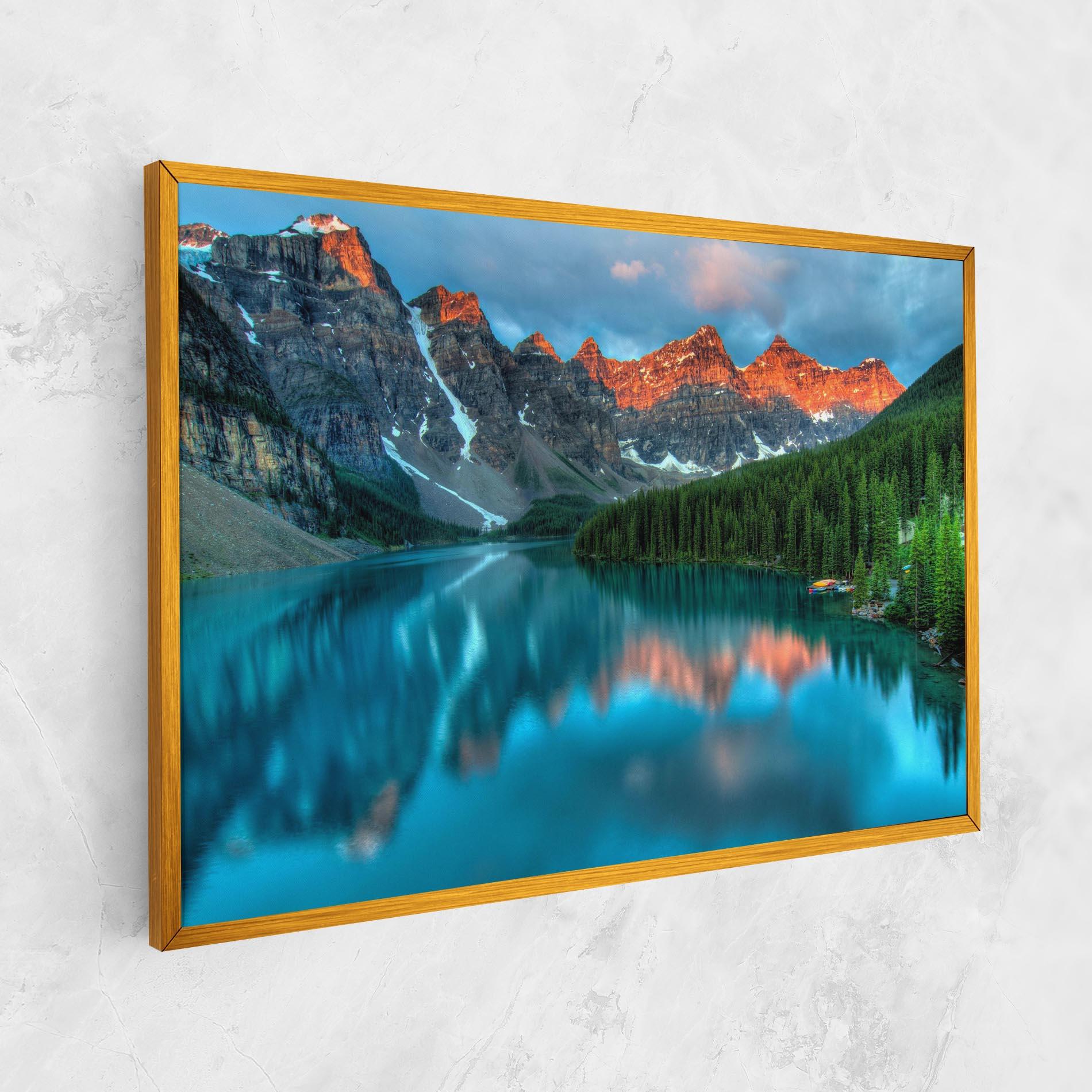 Tablou Canvas Lake Reflection mockup 1