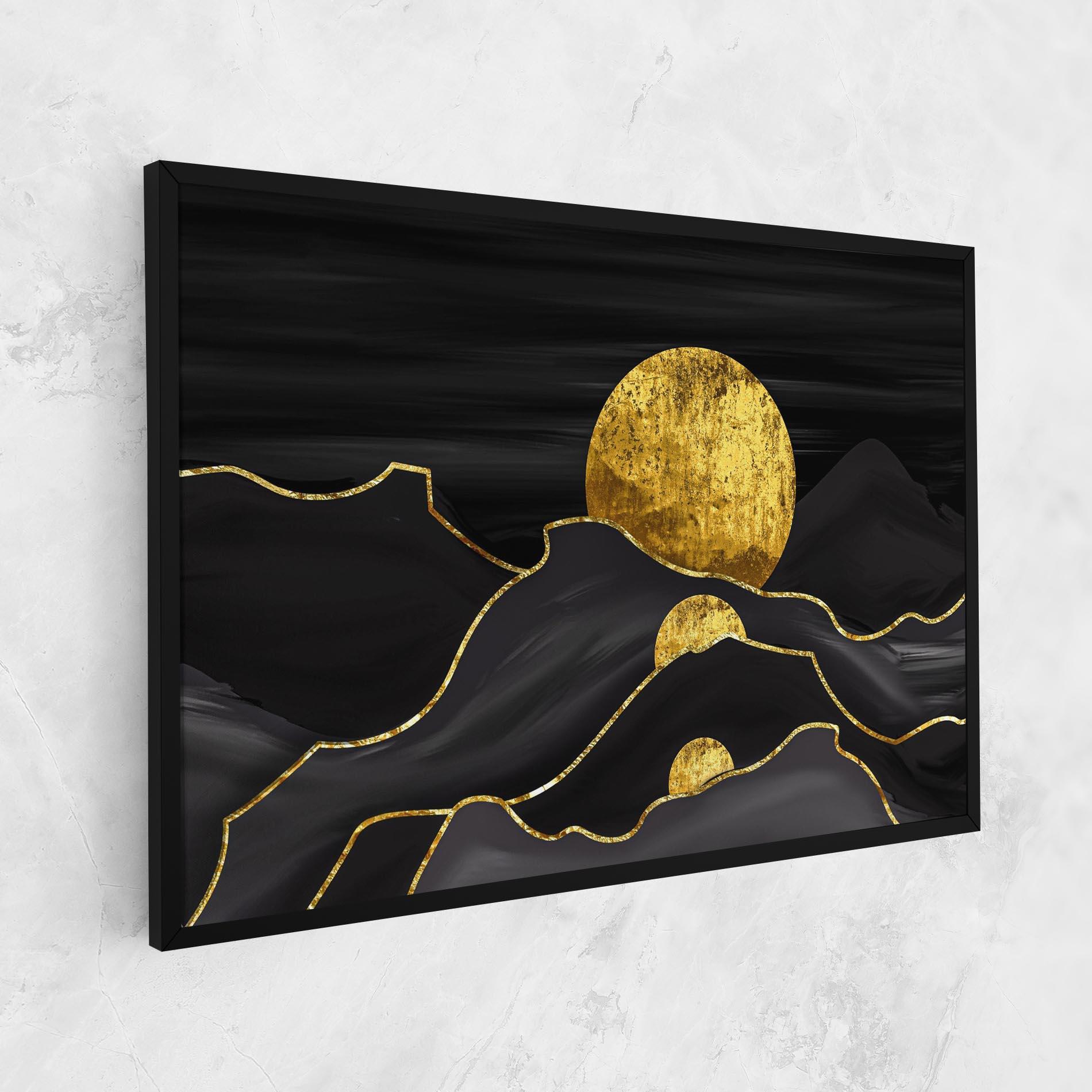 Tablou Canvas Black Moutains mockup 1
