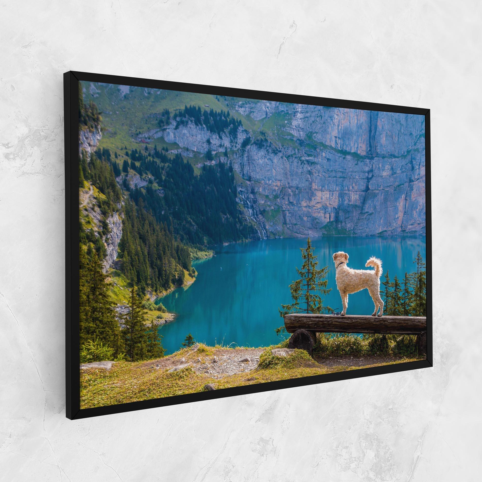 Tablou Canvas Dog mockup 1