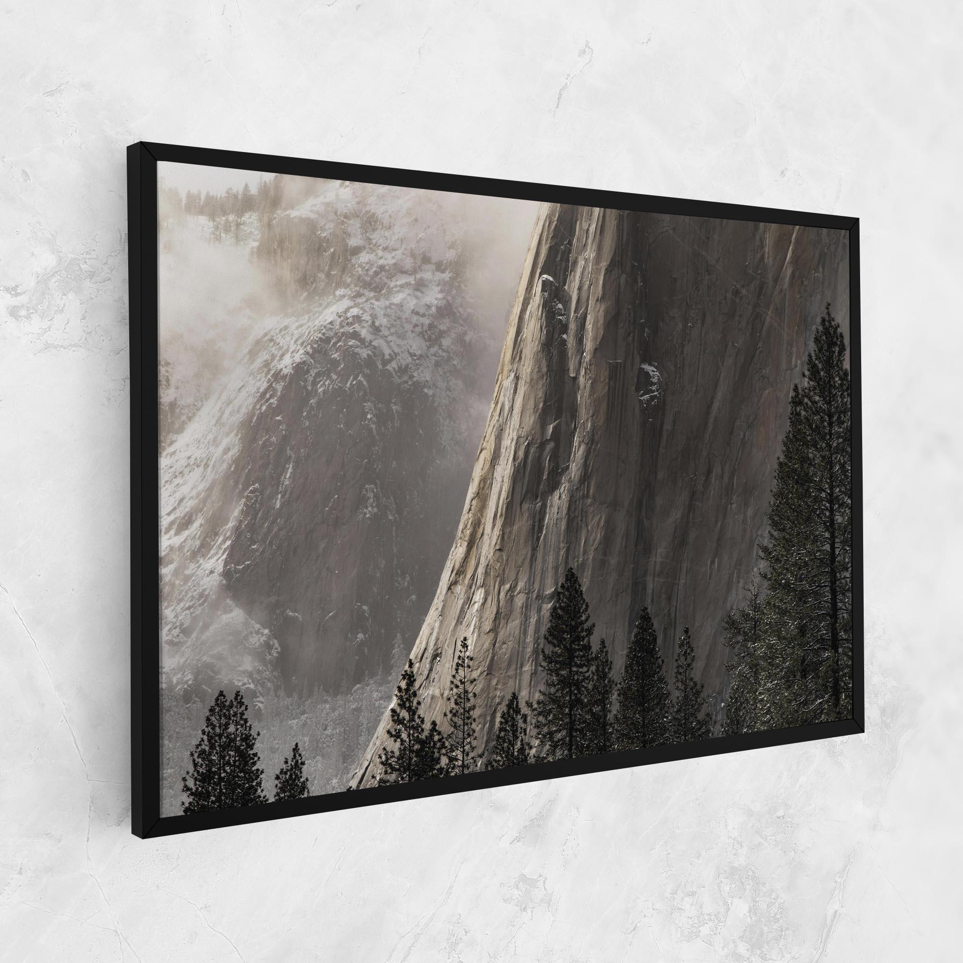 Tablou Canvas Green Tree Mountain mockup 1