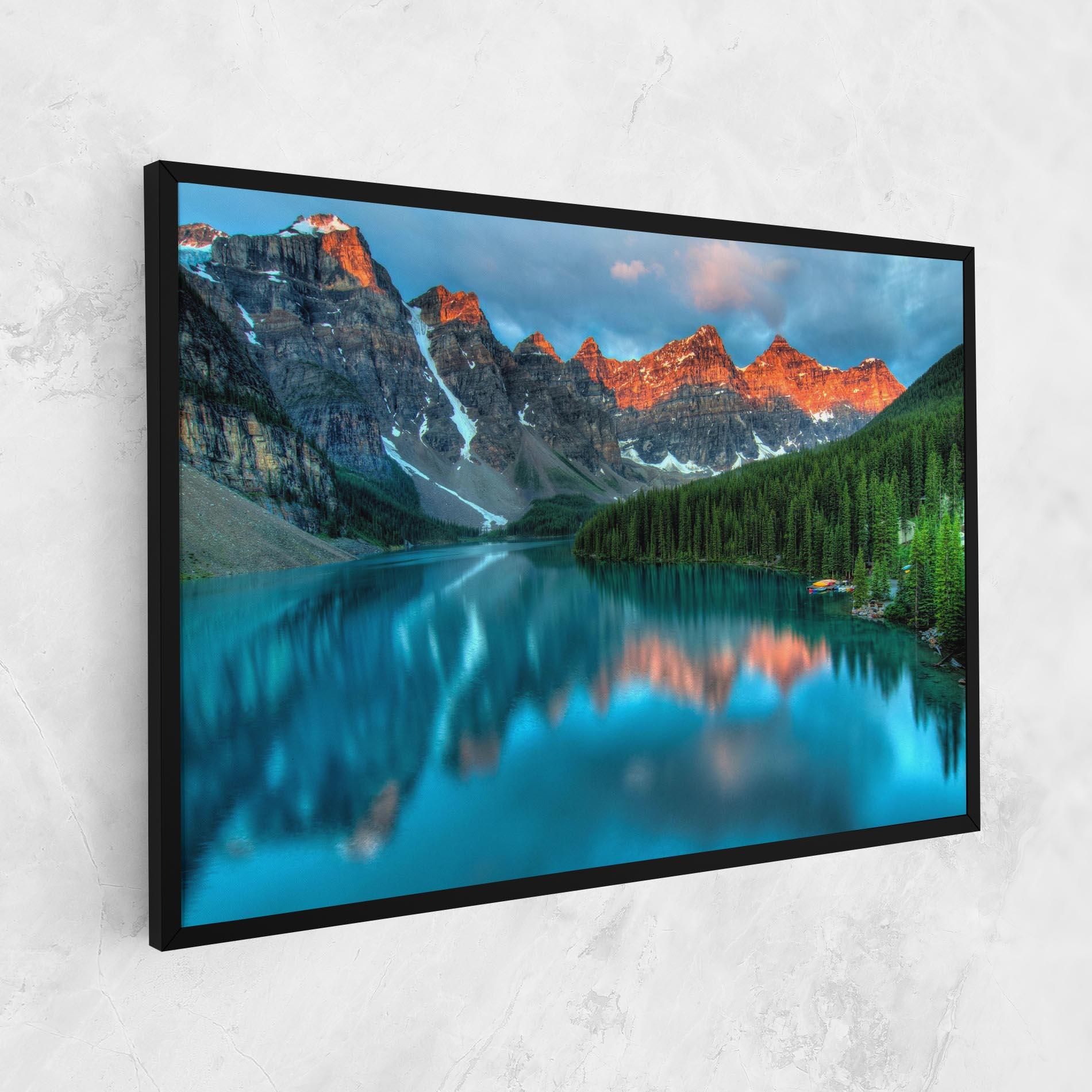 Tablou Canvas Lake Reflection mockup 1