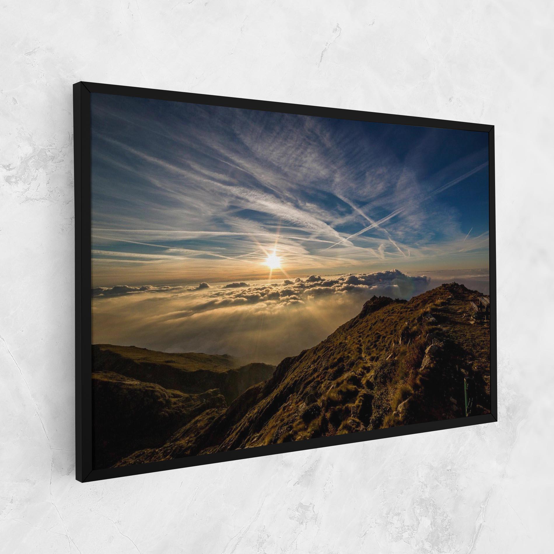 Tablou Canvas Over The Clouds mockup 1