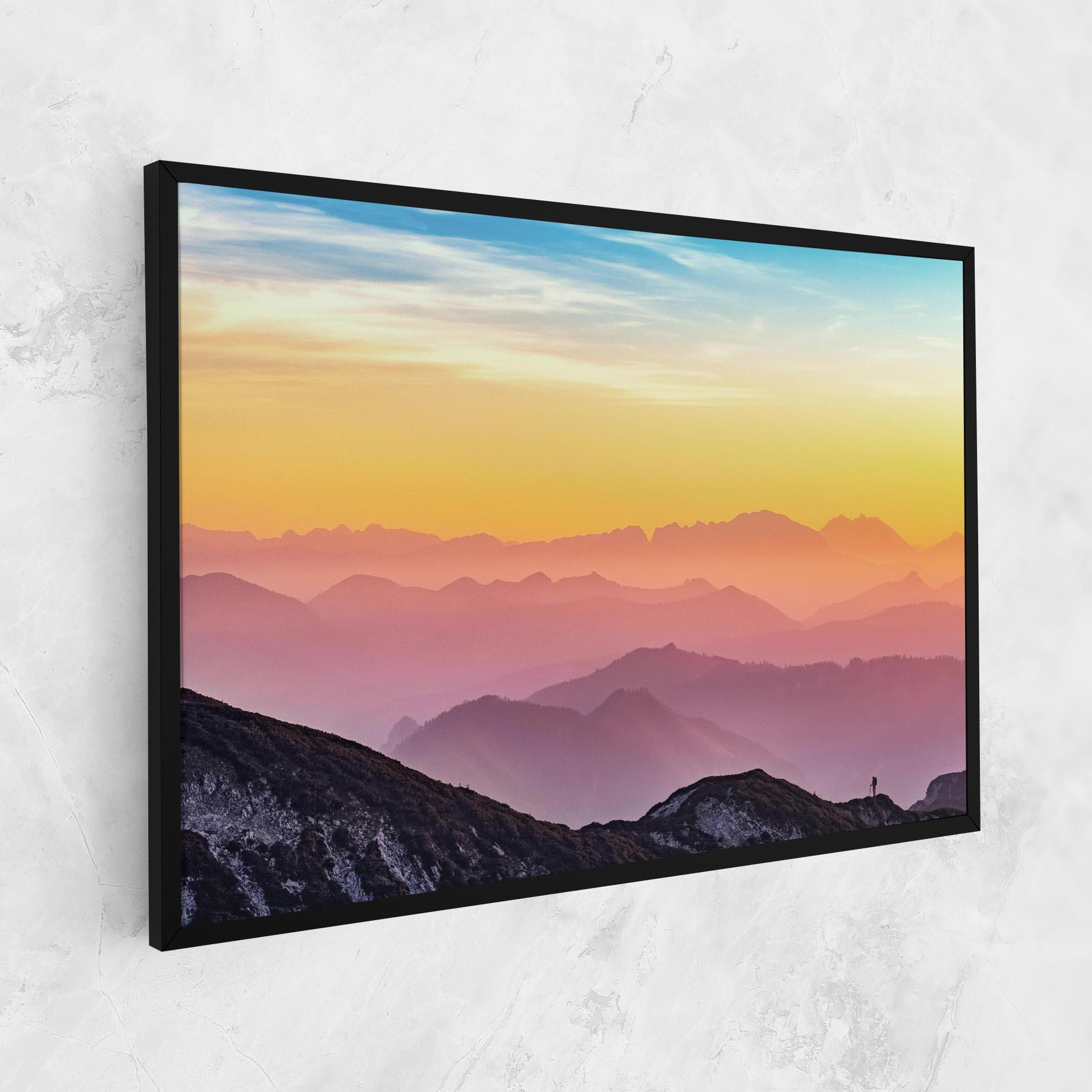 Tablou Canvas Pink Mist mockup 1