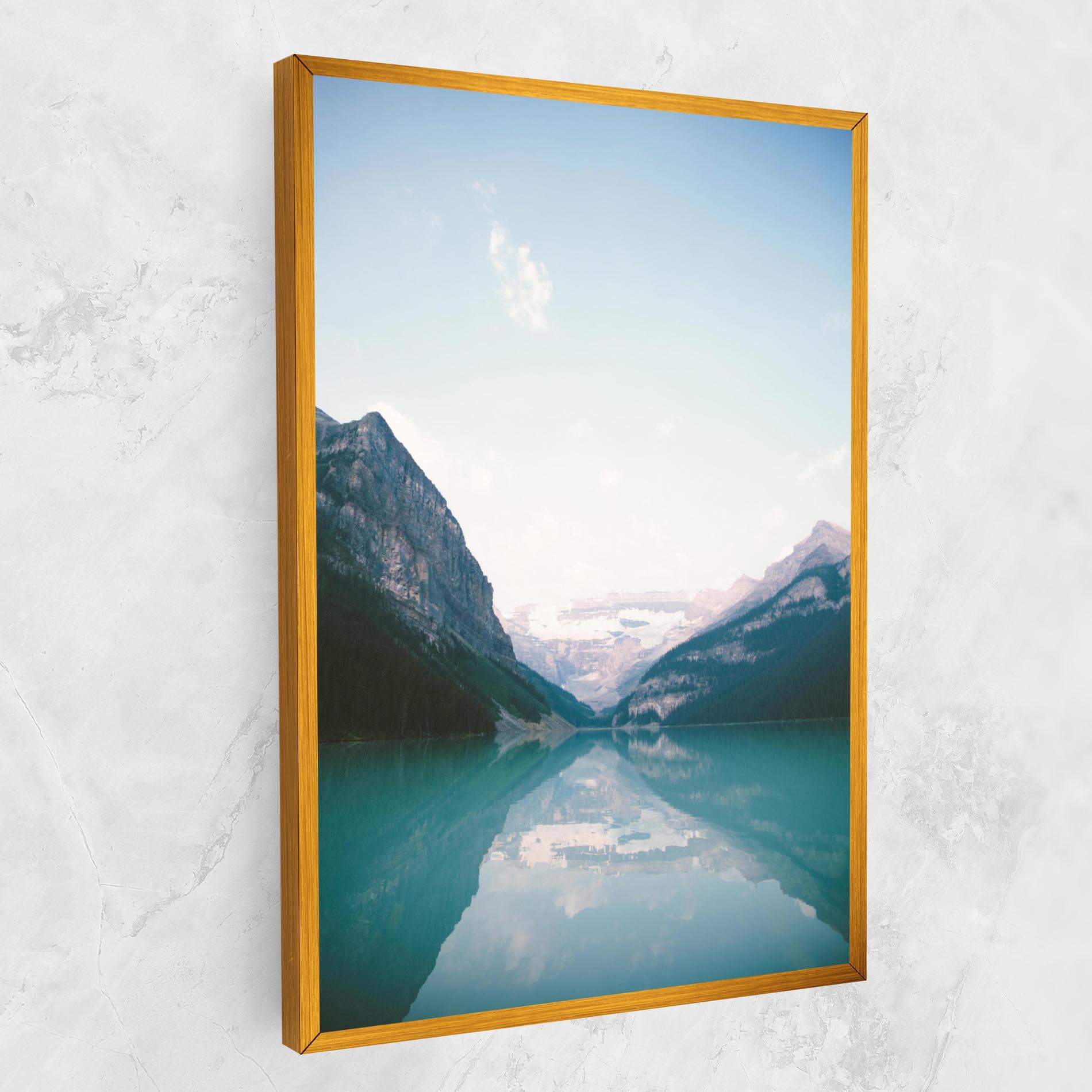 Tablou Canvas Mountain Valley mockup 1
