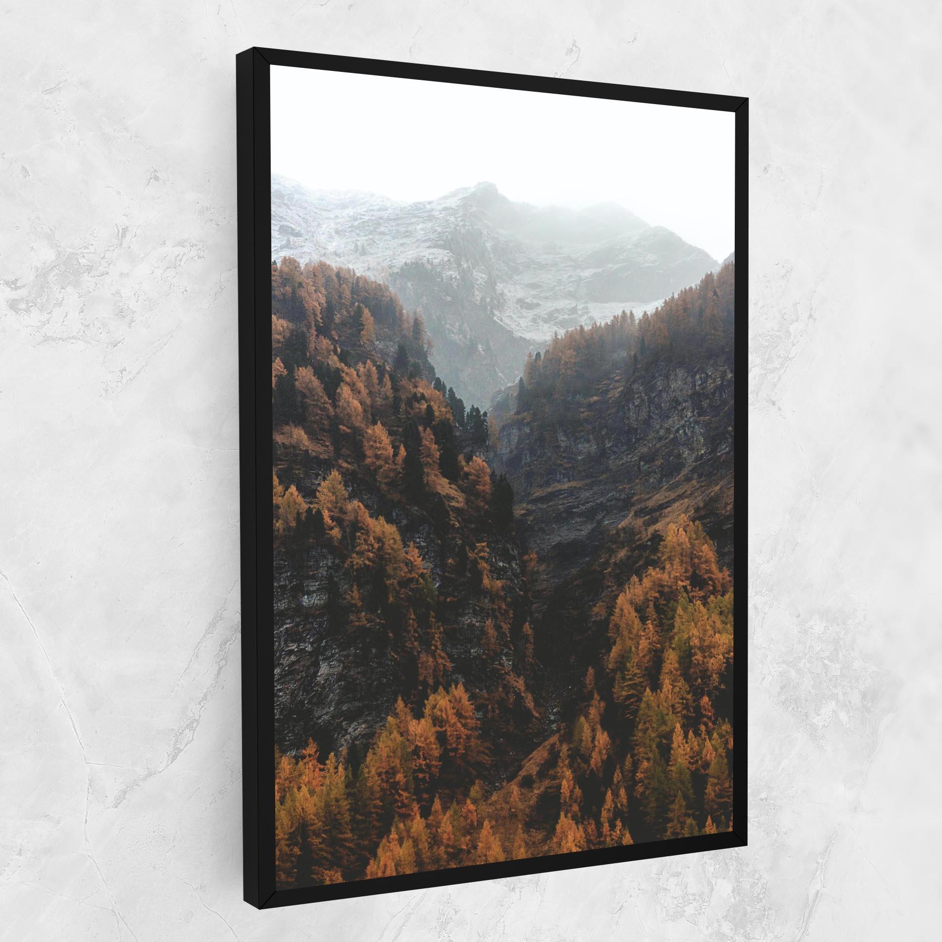 Tablou Canvas Autumn Mountain mockup 1