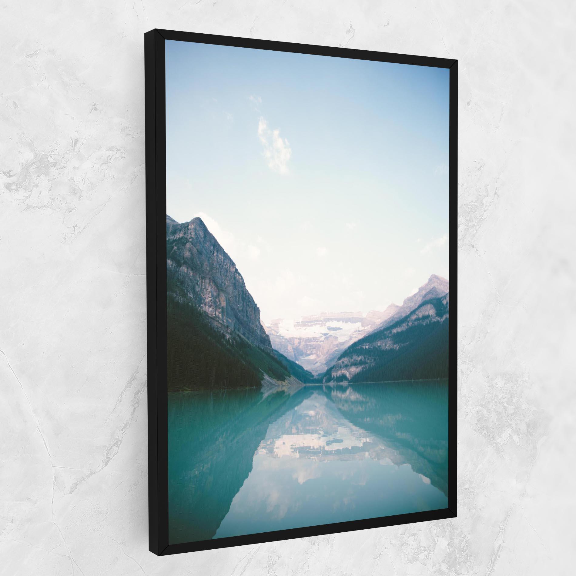Tablou Canvas Mountain Valley mockup 1
