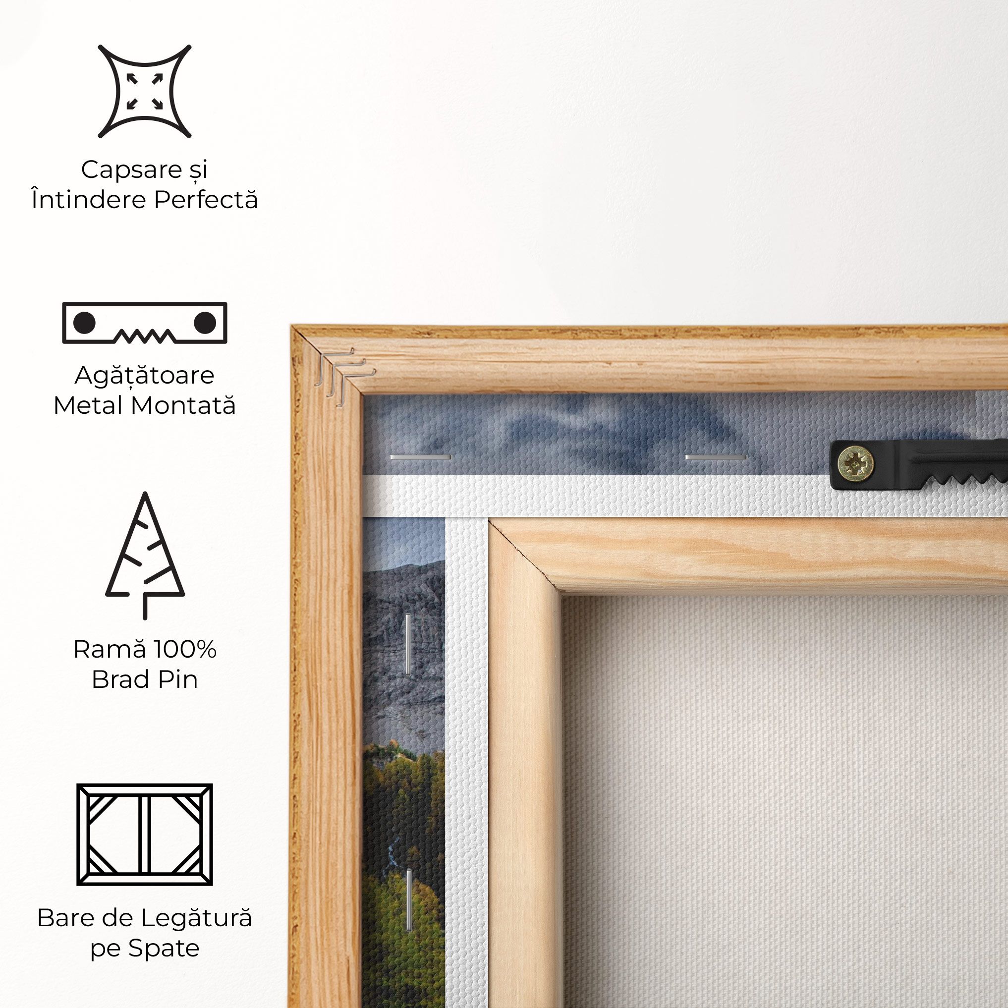 Cloudy Mountains View mockup 5