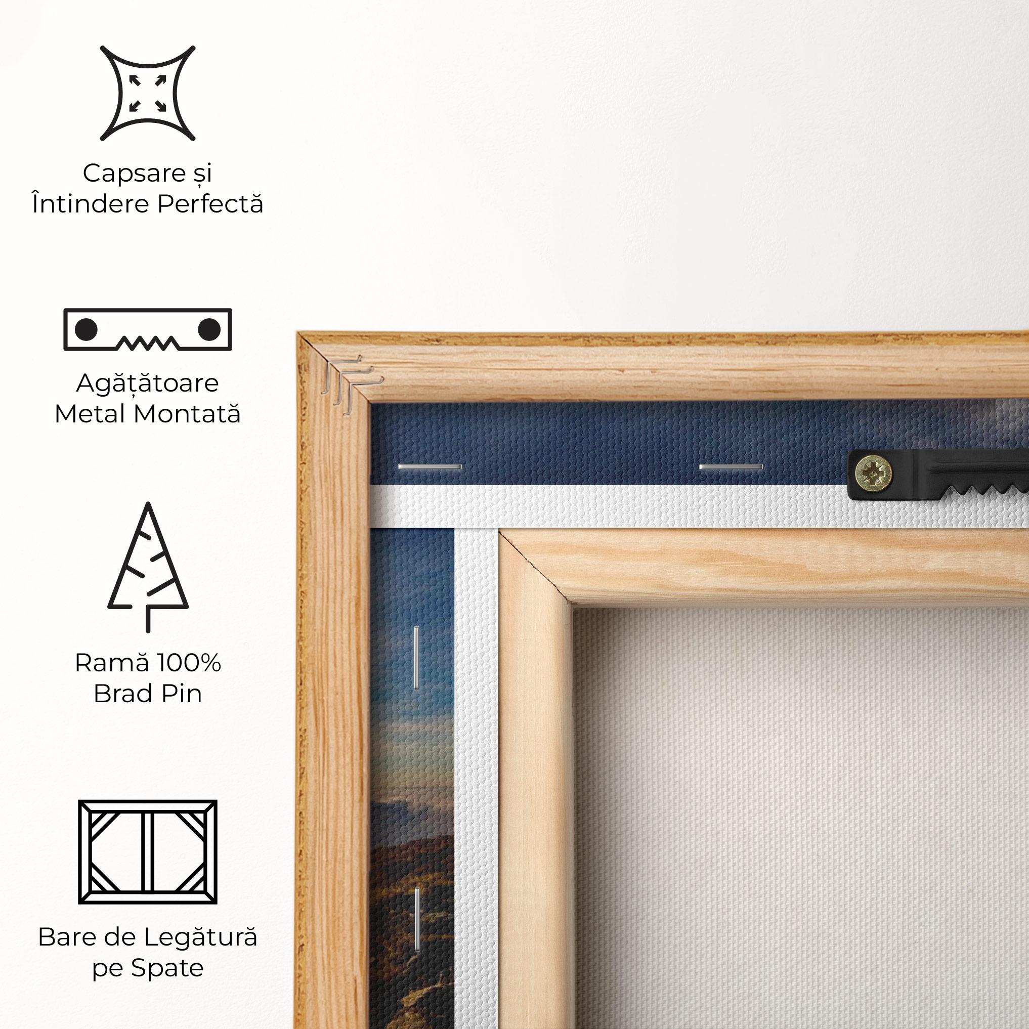 Tablou Canvas Over The Clouds mockup 5