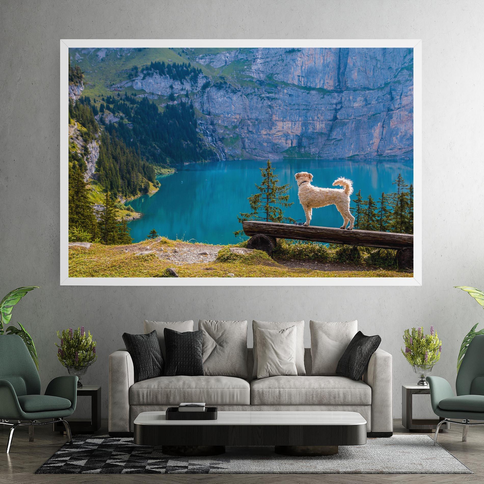 Tablou Canvas Dog mockup 7