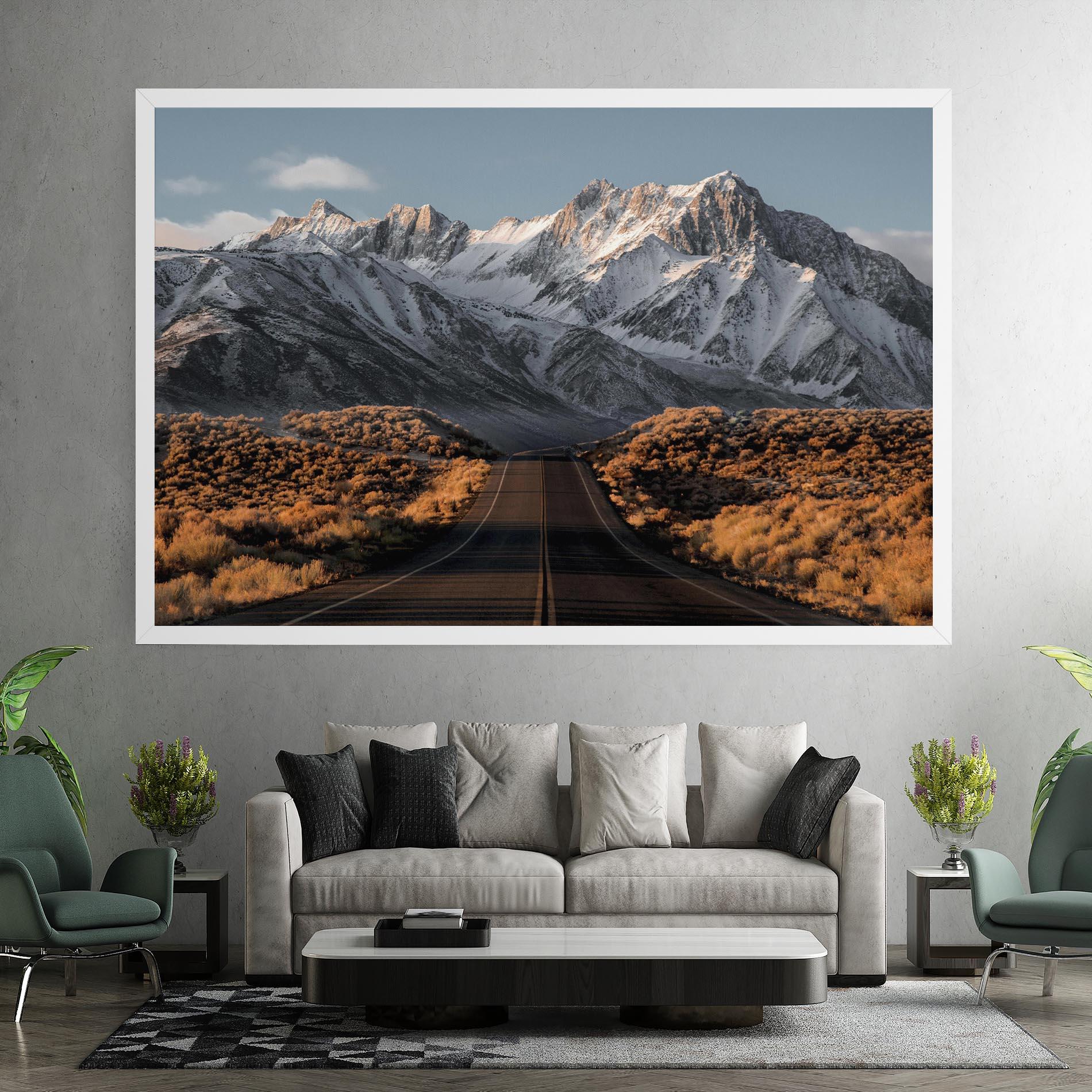 Tablou Canvas Nice Mountain Road mockup 7