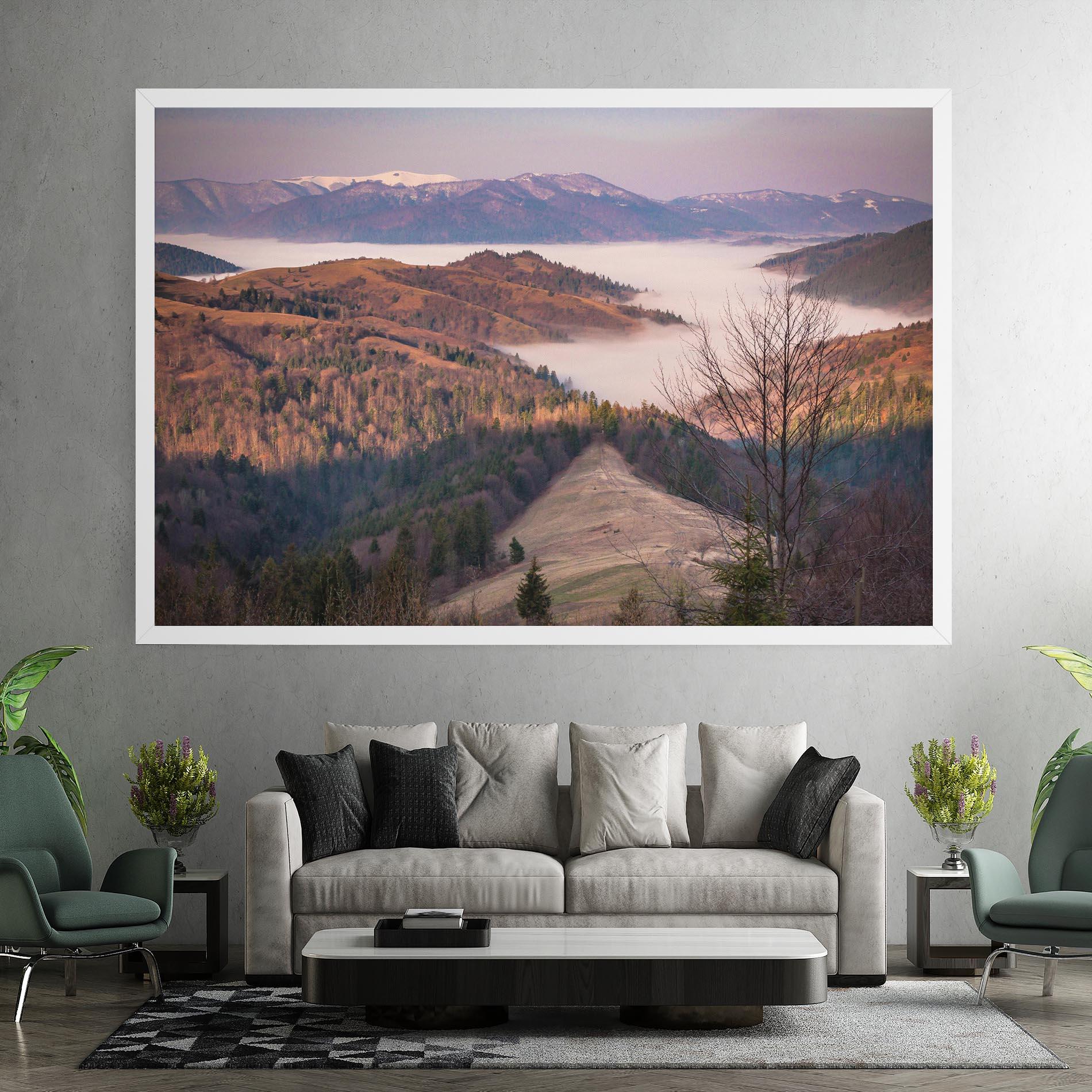 Tablou Canvas Top Of The Hill mockup 7