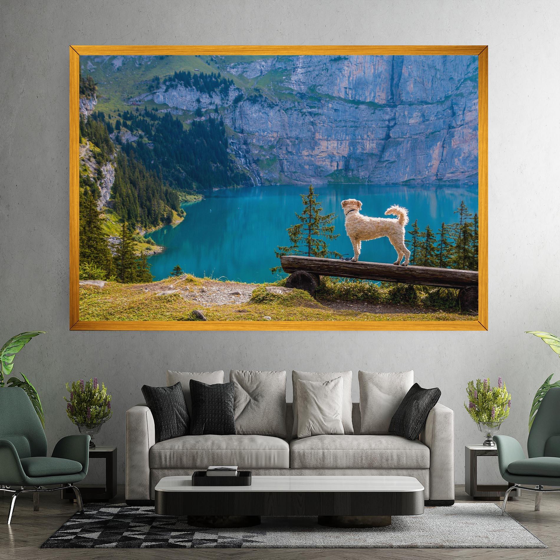 Tablou Canvas Dog mockup 7