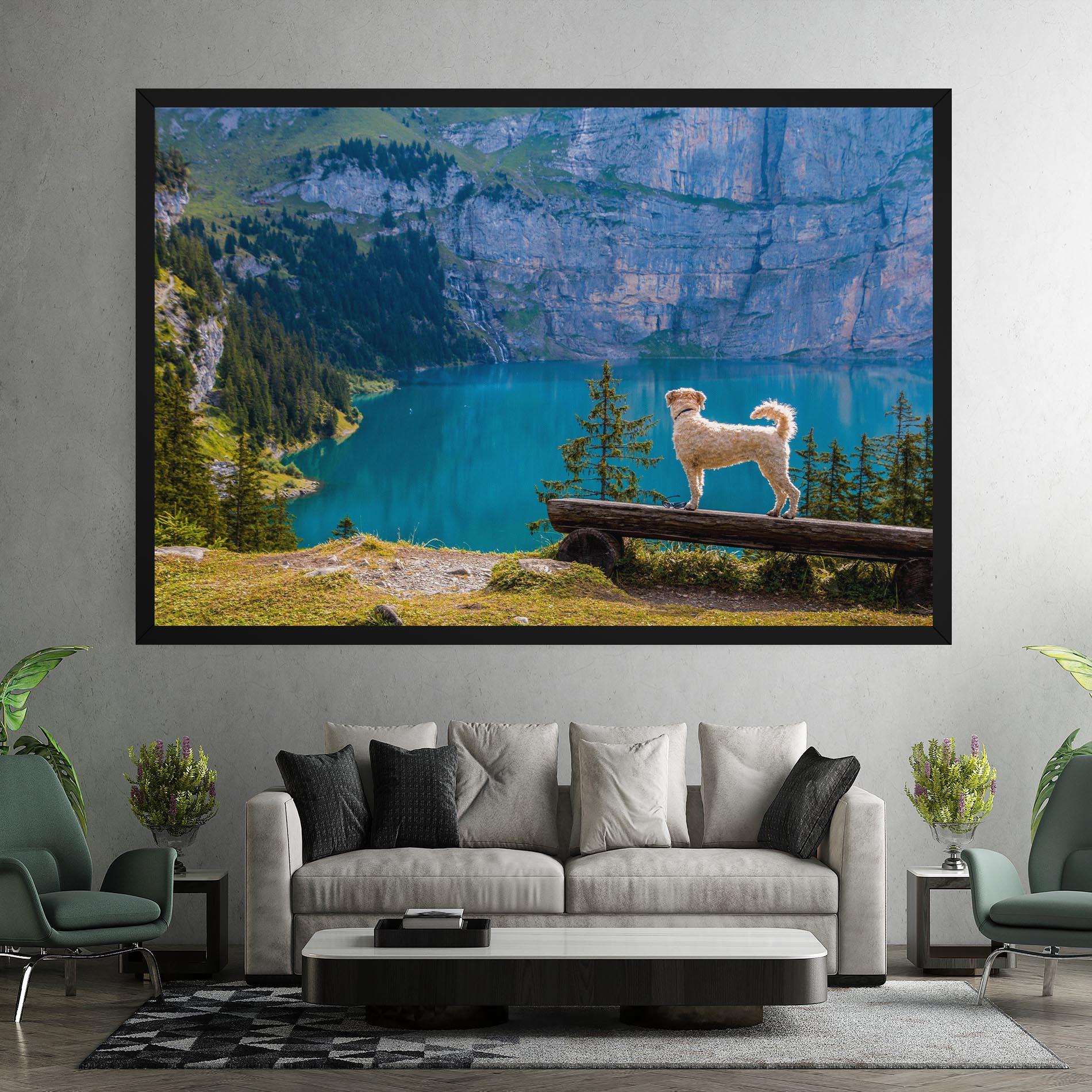 Tablou Canvas Dog mockup 7